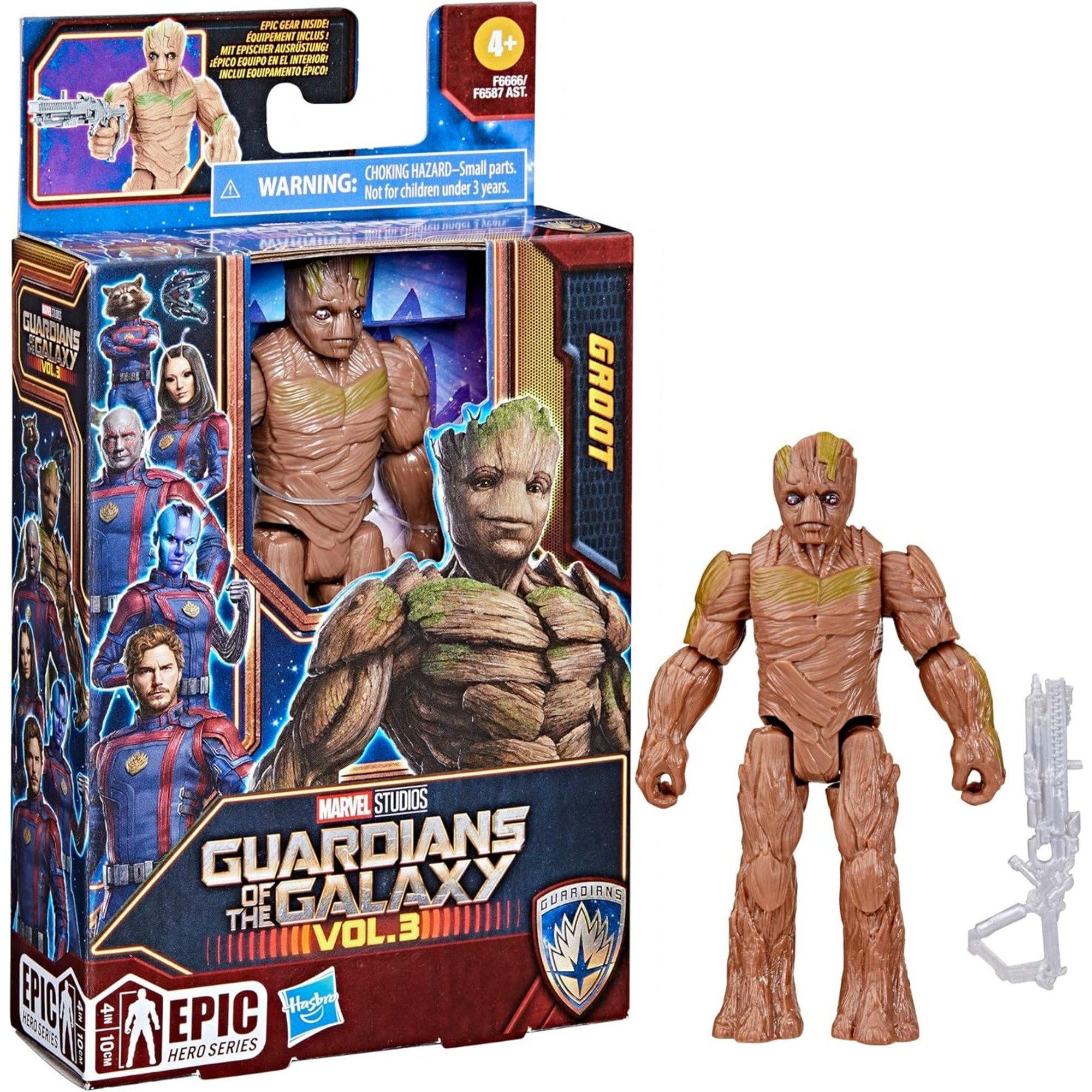 None - Marvel - Studios’ Guardians of the Galaxy Vol. 3 Groot Action Figure, Epic Hero Series - 1
