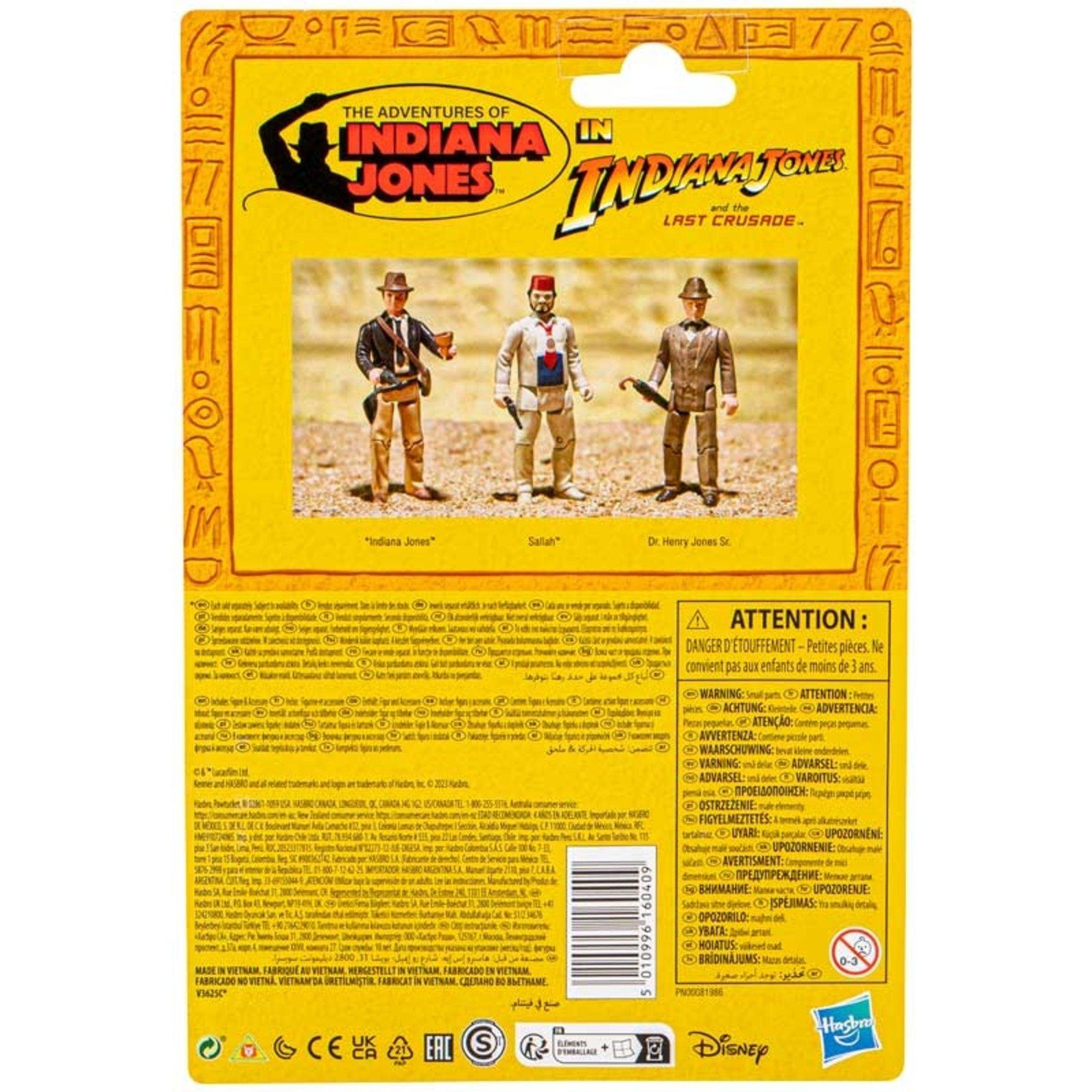 None - Hasbro - Indiana Jones: The Last Crusade: Retro Collection Action Figure: Sallah - 4