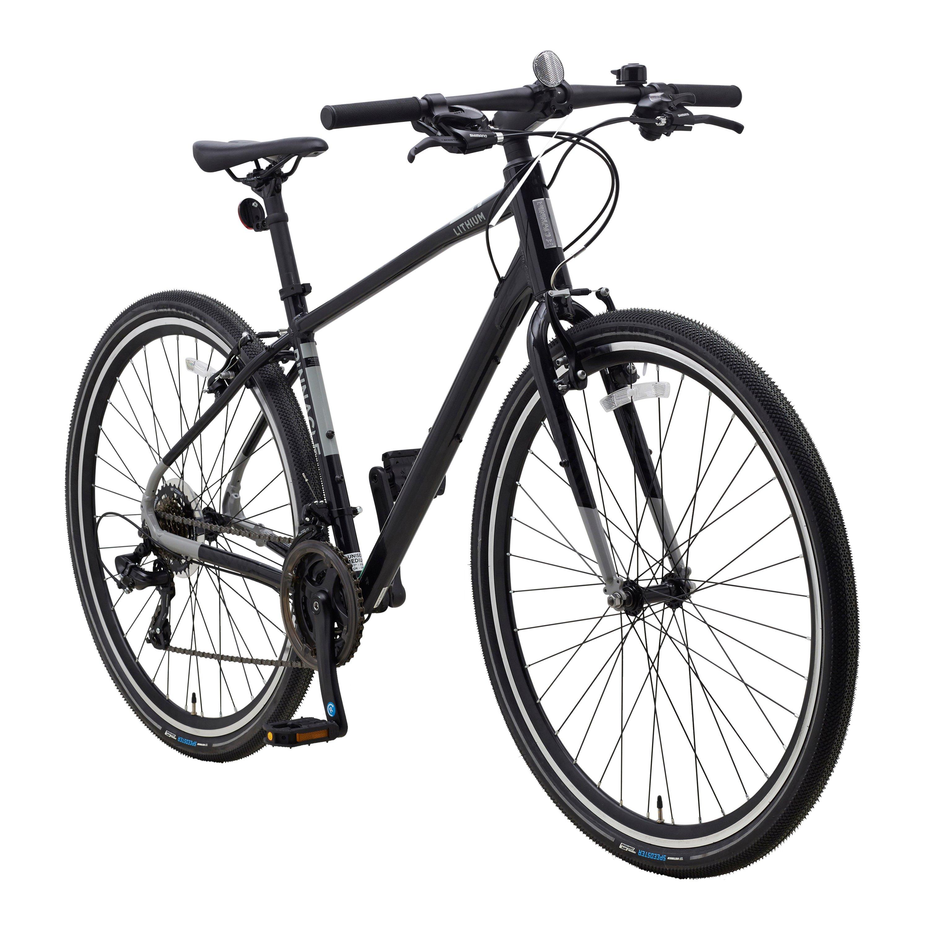 Black (B) - Pinnacle - Lithium 1 Hybrid Bike Adults - 2