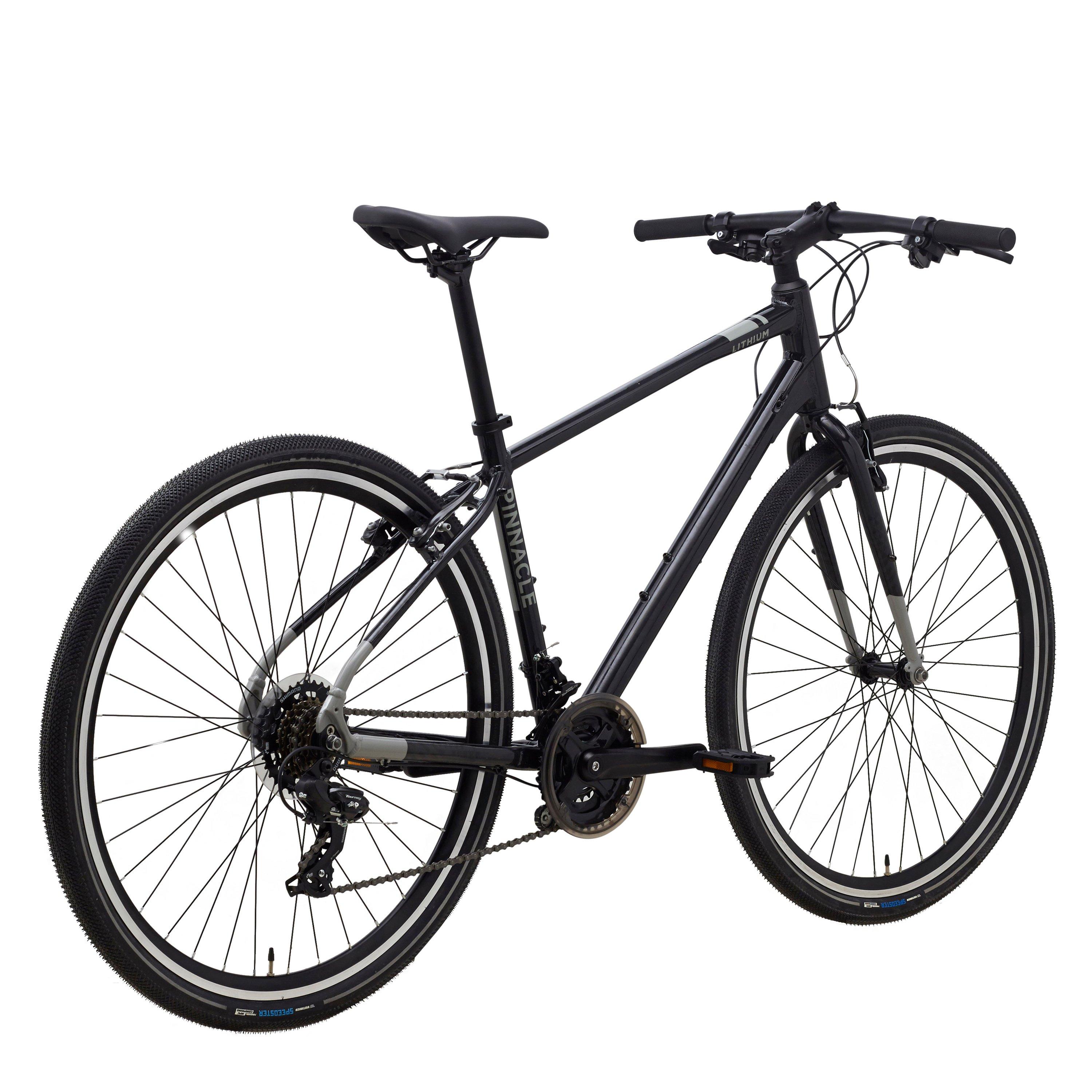 Black (B) - Pinnacle - Lithium 1 Hybrid Bike Adults - 3