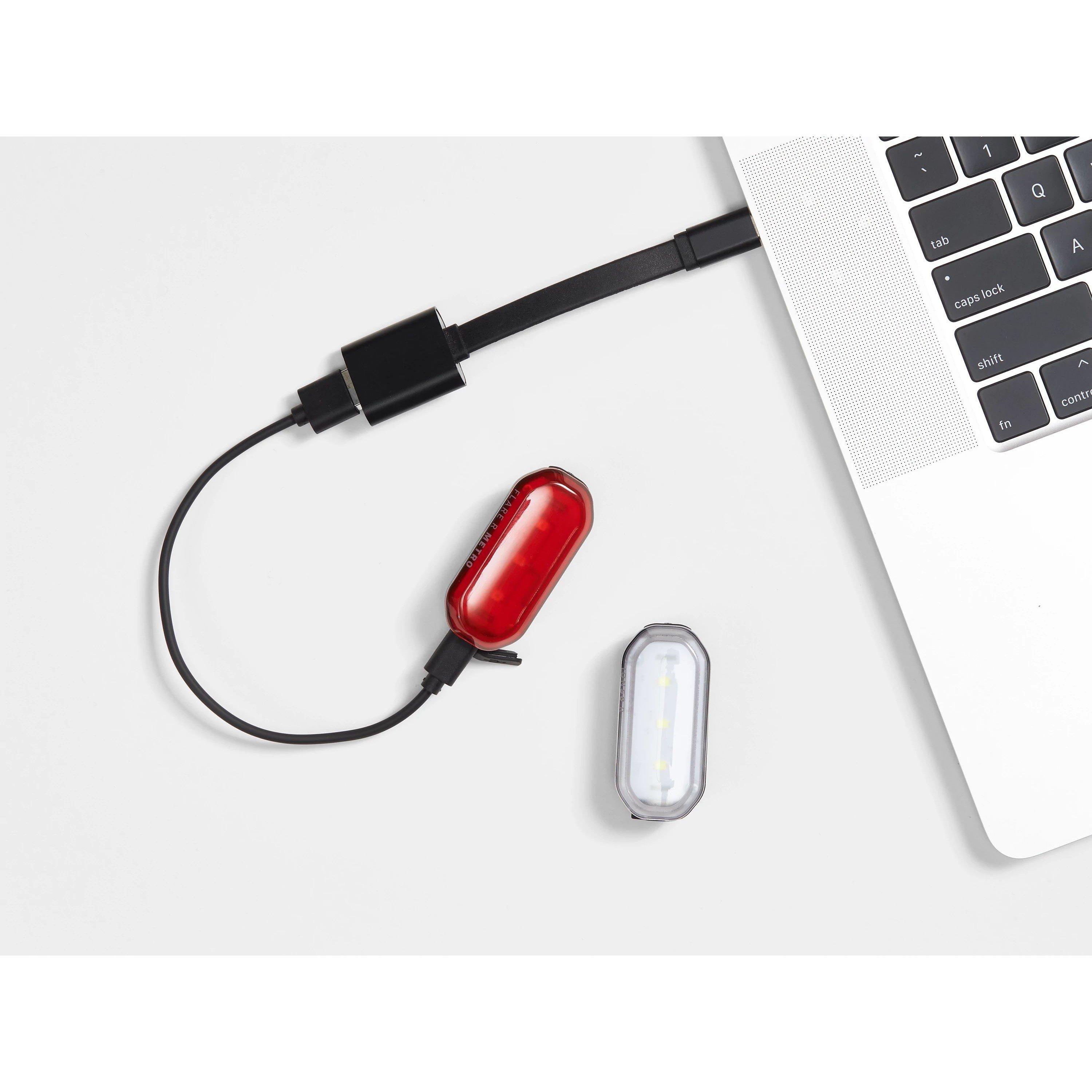 Black - Trek PAC - Ion 50 R Flare R Metro Bike Light Set - 3