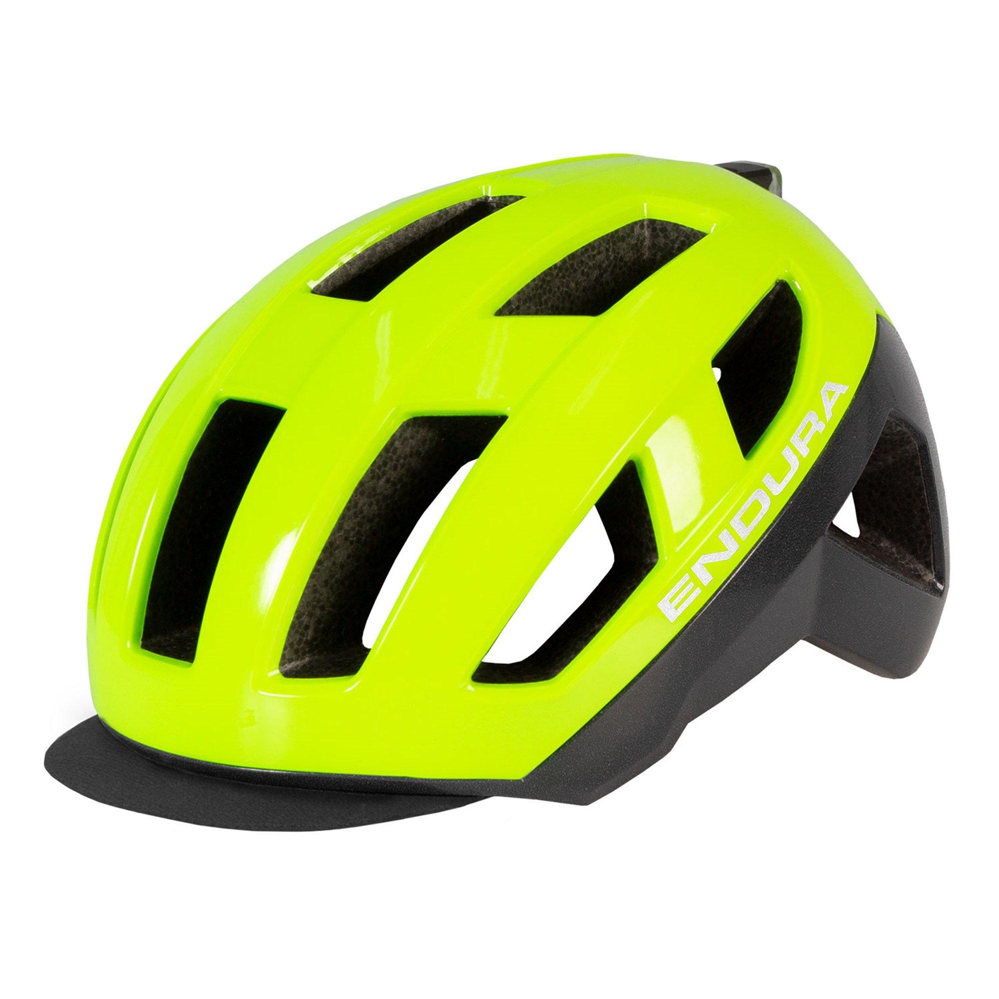 Endura Men's Urban Luminite Helmet - Hi Viz Yellow - S/M