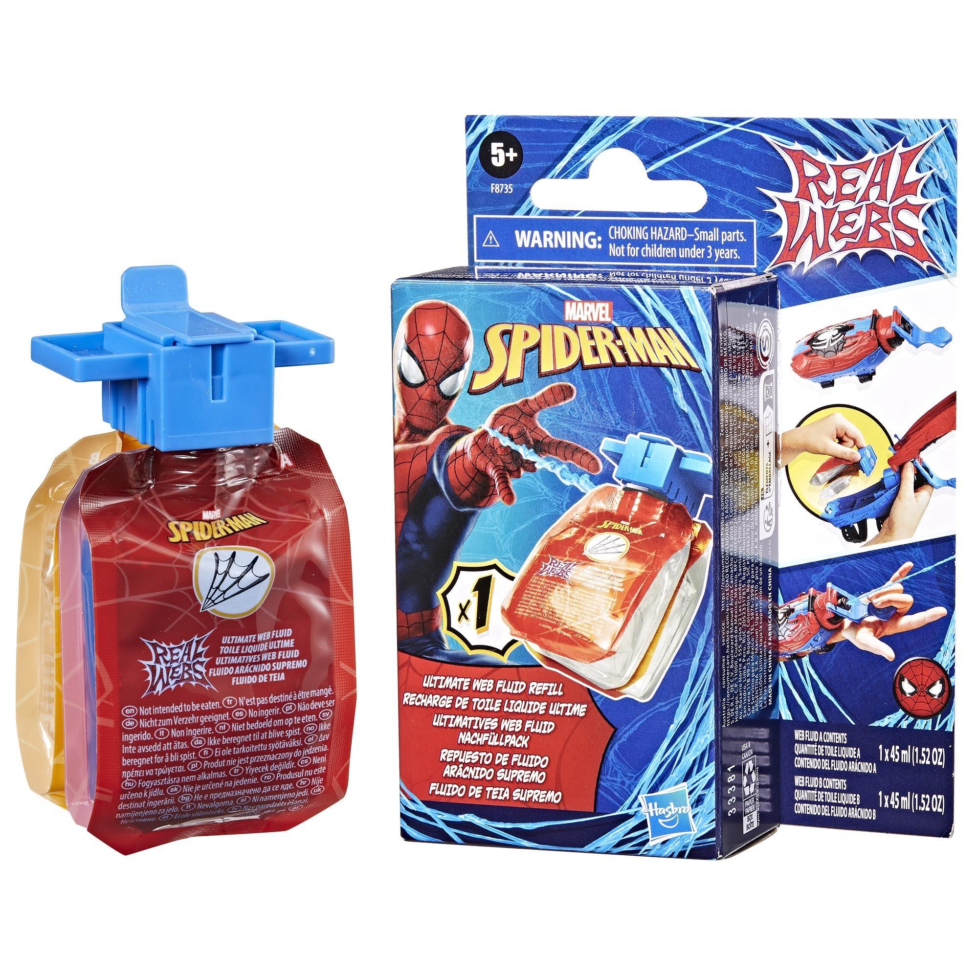 None - Marvel - Spider-Man Real Webs Ultimate Web Fluid Refill - 4