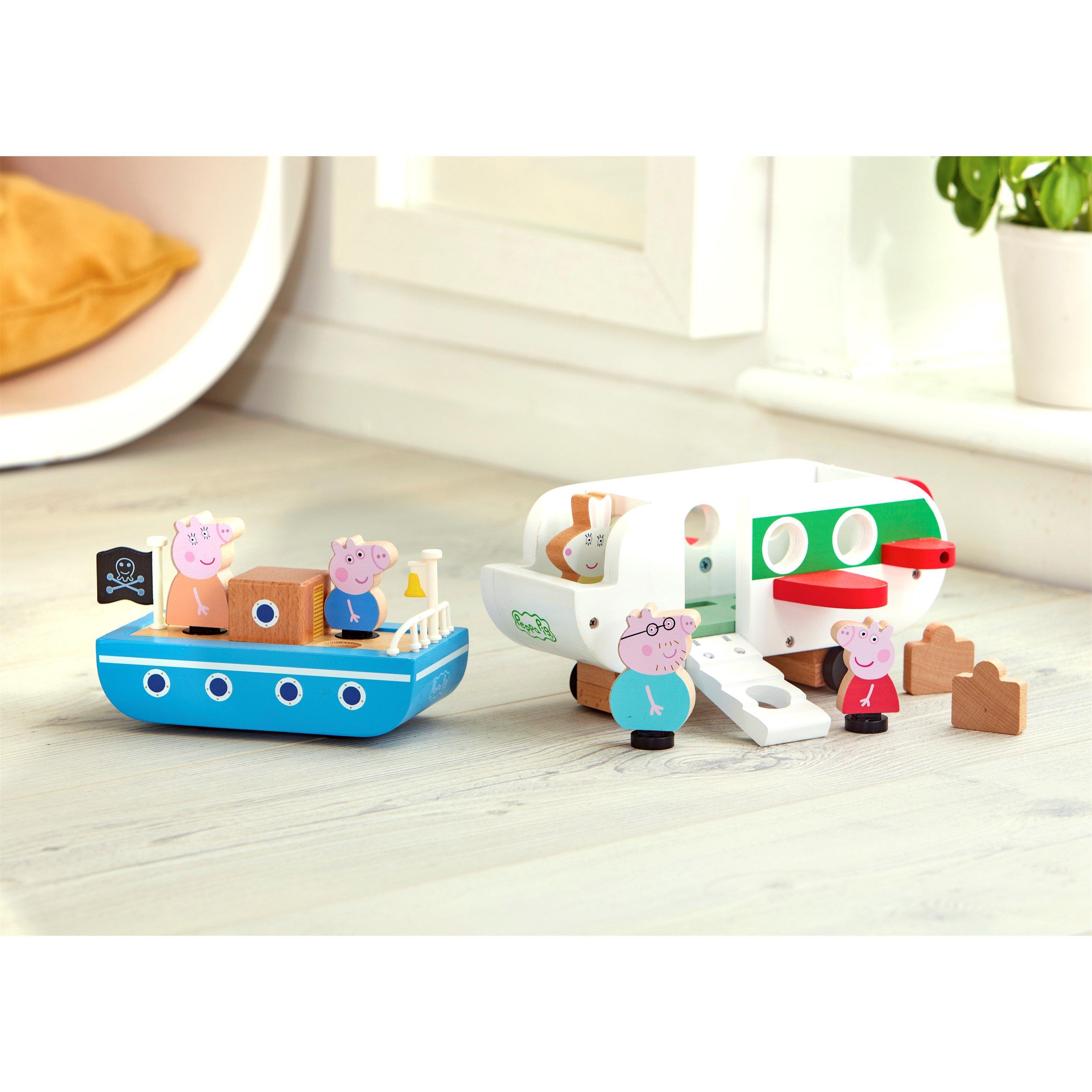 None - Peppa Pig - FIG PEPPA PIG WOODEN BOAT - 5
