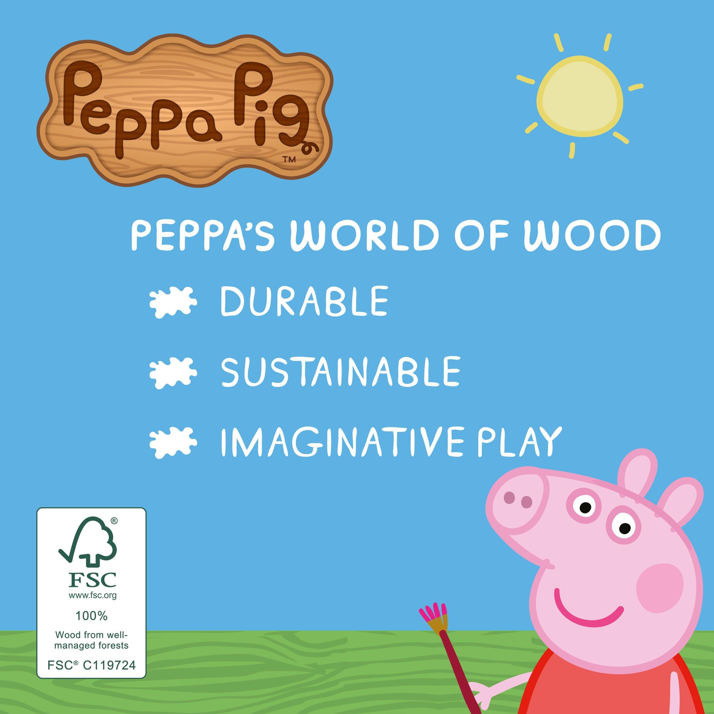 None - Peppa Pig - FIG PEPPA PIG WOODEN BOAT - 6