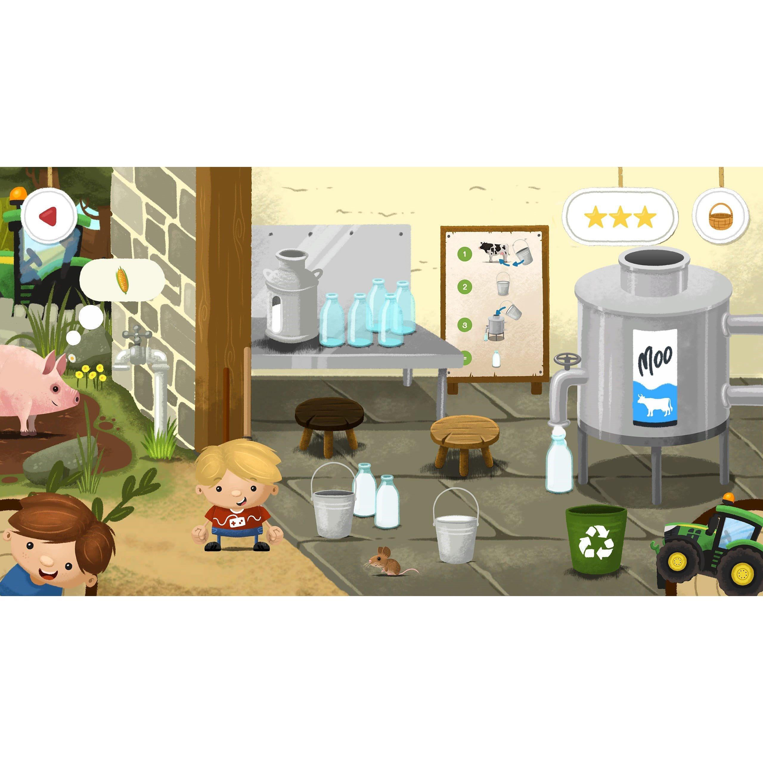 Nintendo Switch - GIANTS Software - Farming Simulator Kids - Code in Box - 3