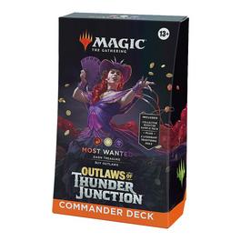 Magic the Gathering GAME Outlaws Of Thunder Junction Commander Deck: Most Wanted