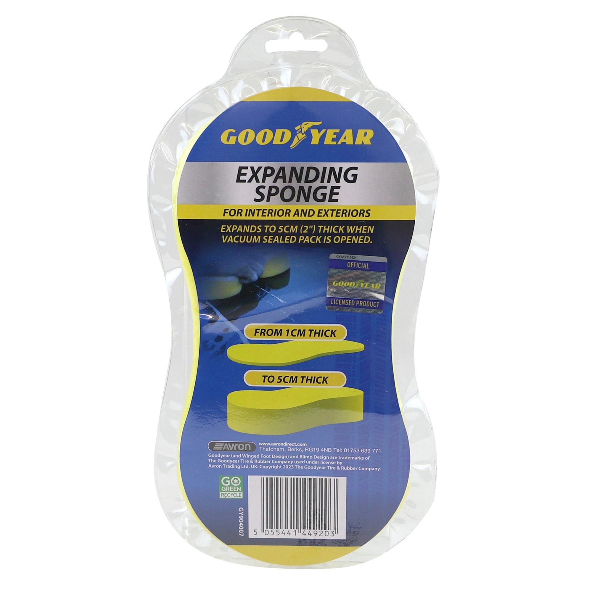 Yellow - Goodyear - Goodyear Expanding Sponge - 1