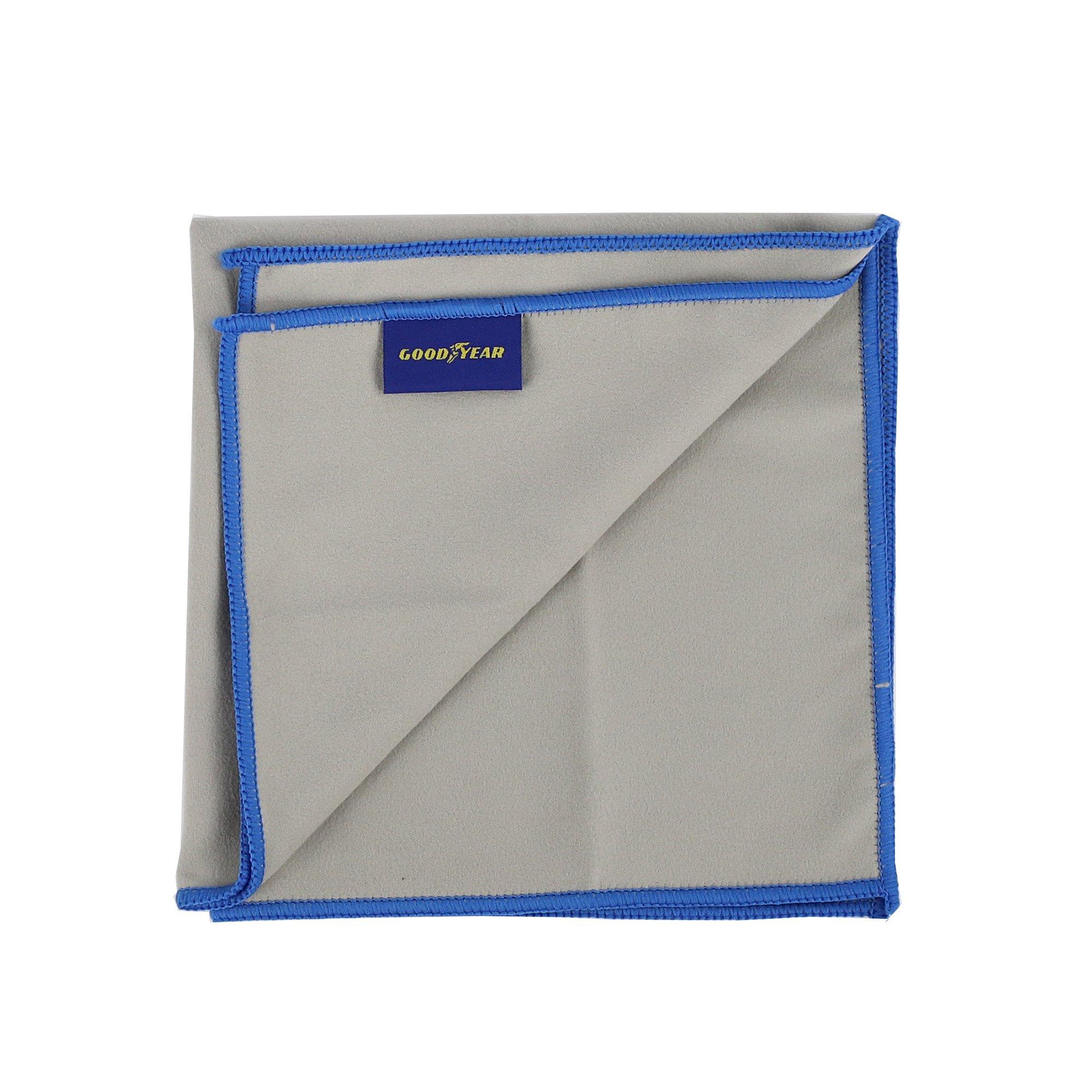 Grey - Goodyear - Goodyear Microfibre Dusting Cloth - 40cm x 40cm - 2
