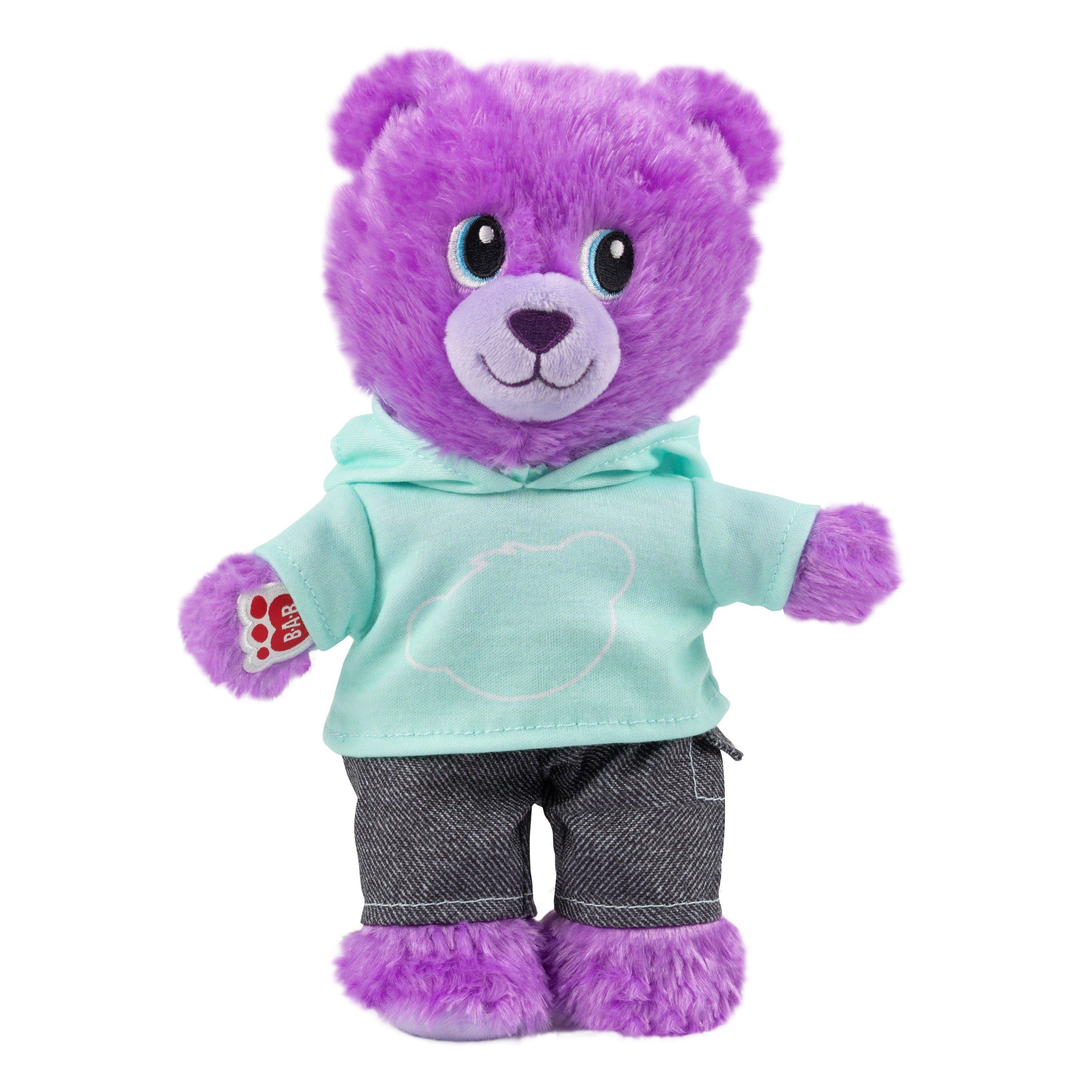Hoodie & Jeans - Casdon - Toy Build-a-Bear Workshop Clothing Pack  - Teal Hoodie & Jeans - 2