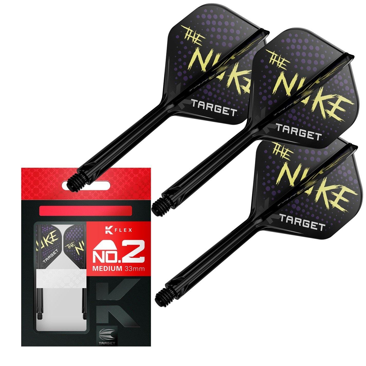 Noir - Target Darts - Luke Littler K Flex Flights Adults - 2