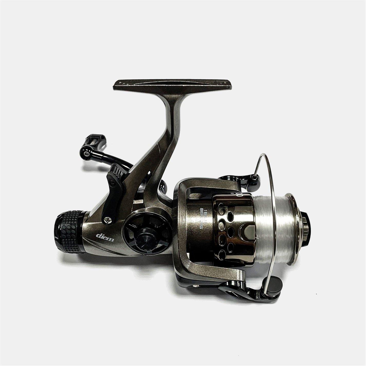 Zwart - Diem - Carp Freespn Reel Black One Size - 2