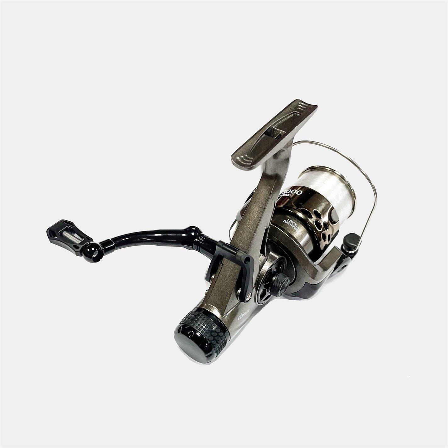 Zwart - Diem - Carp Freespn Reel Black One Size - 3