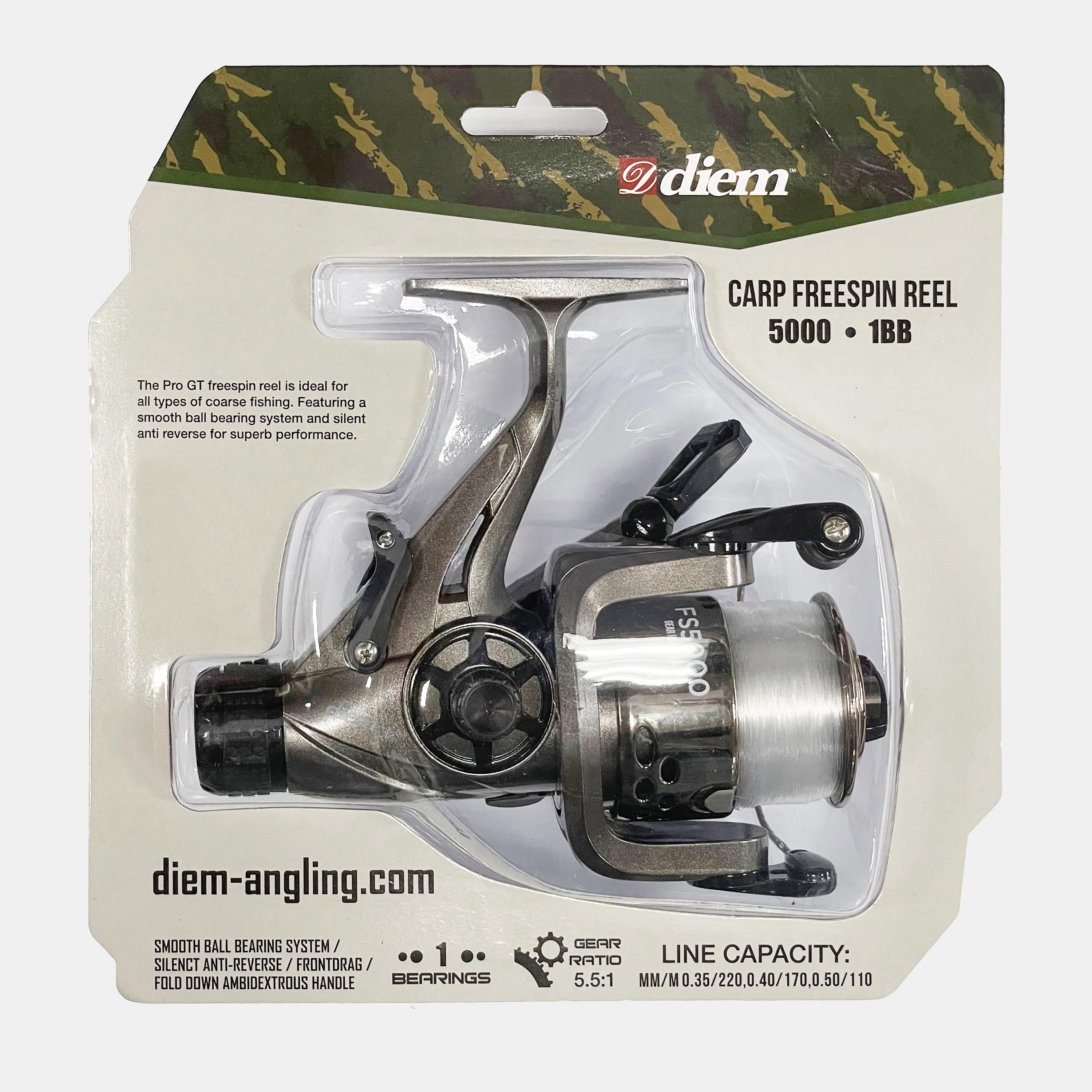 Zwart - Diem - Carp Freespn Reel Black One Size - 5