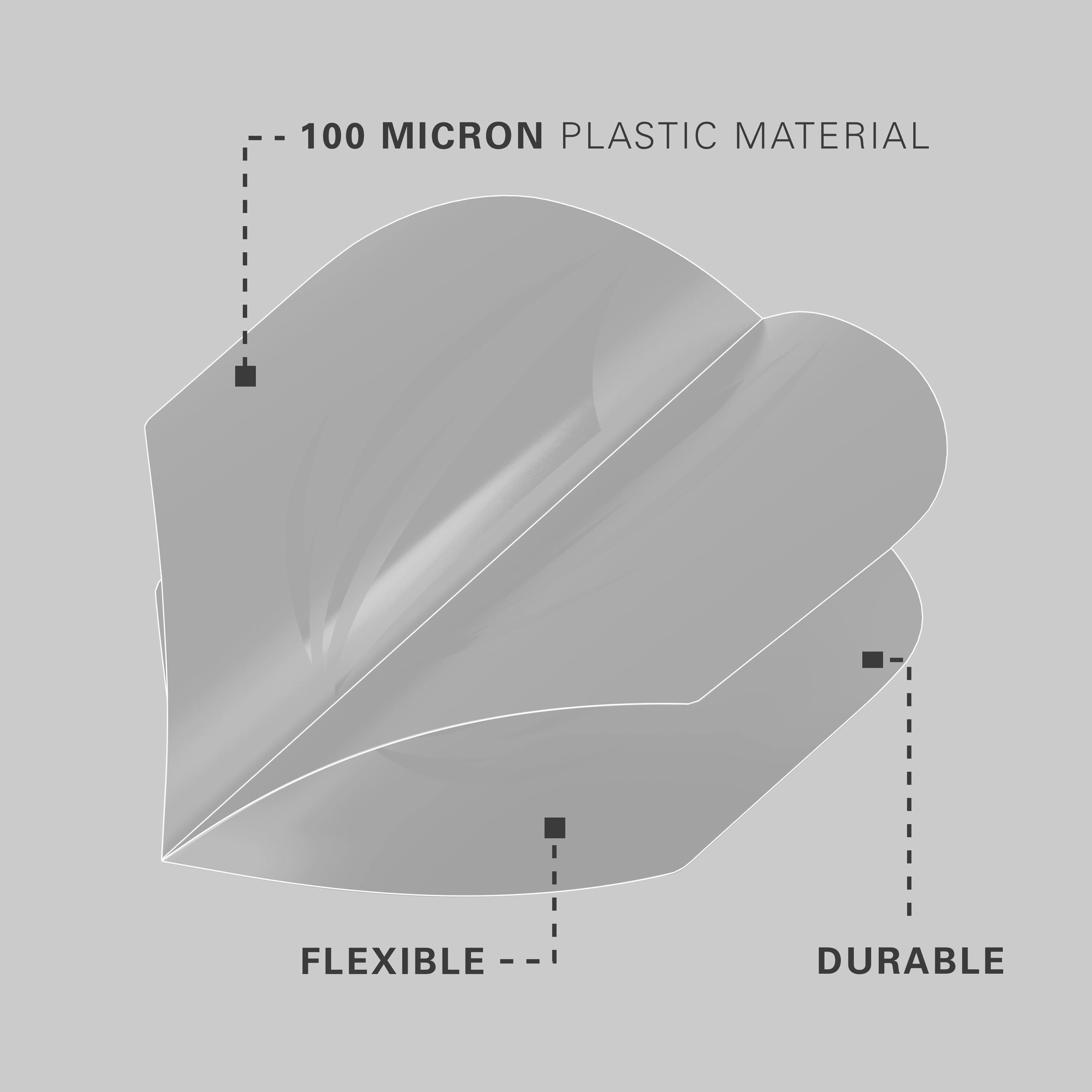 Rosso/Bianco - Target - Chicane Pro Flight Set (3 Sets) - 5