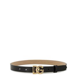 Dolce and Gabbana Logo Belt