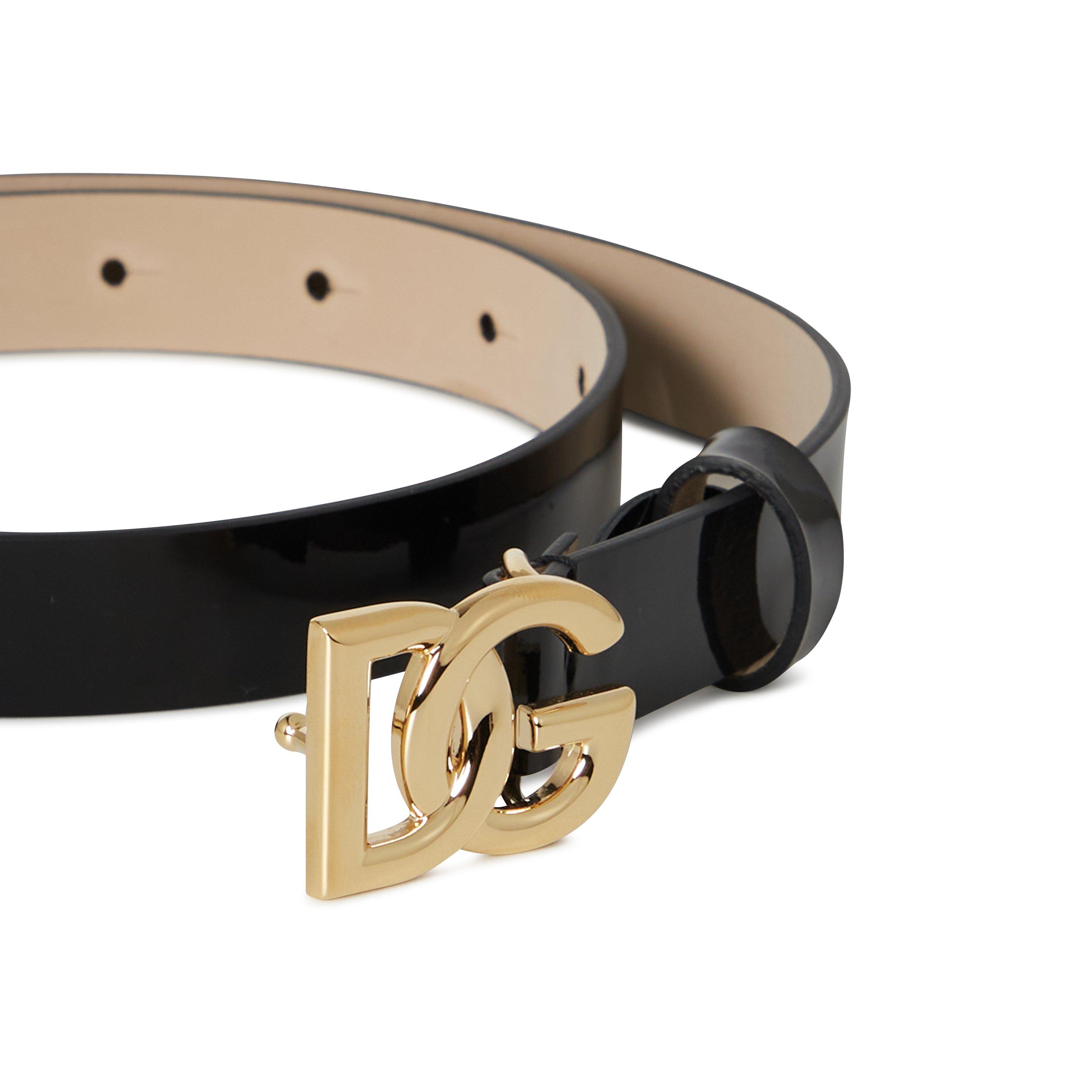 Black 80999 - Dolce and Gabbana - Logo Belt - 3