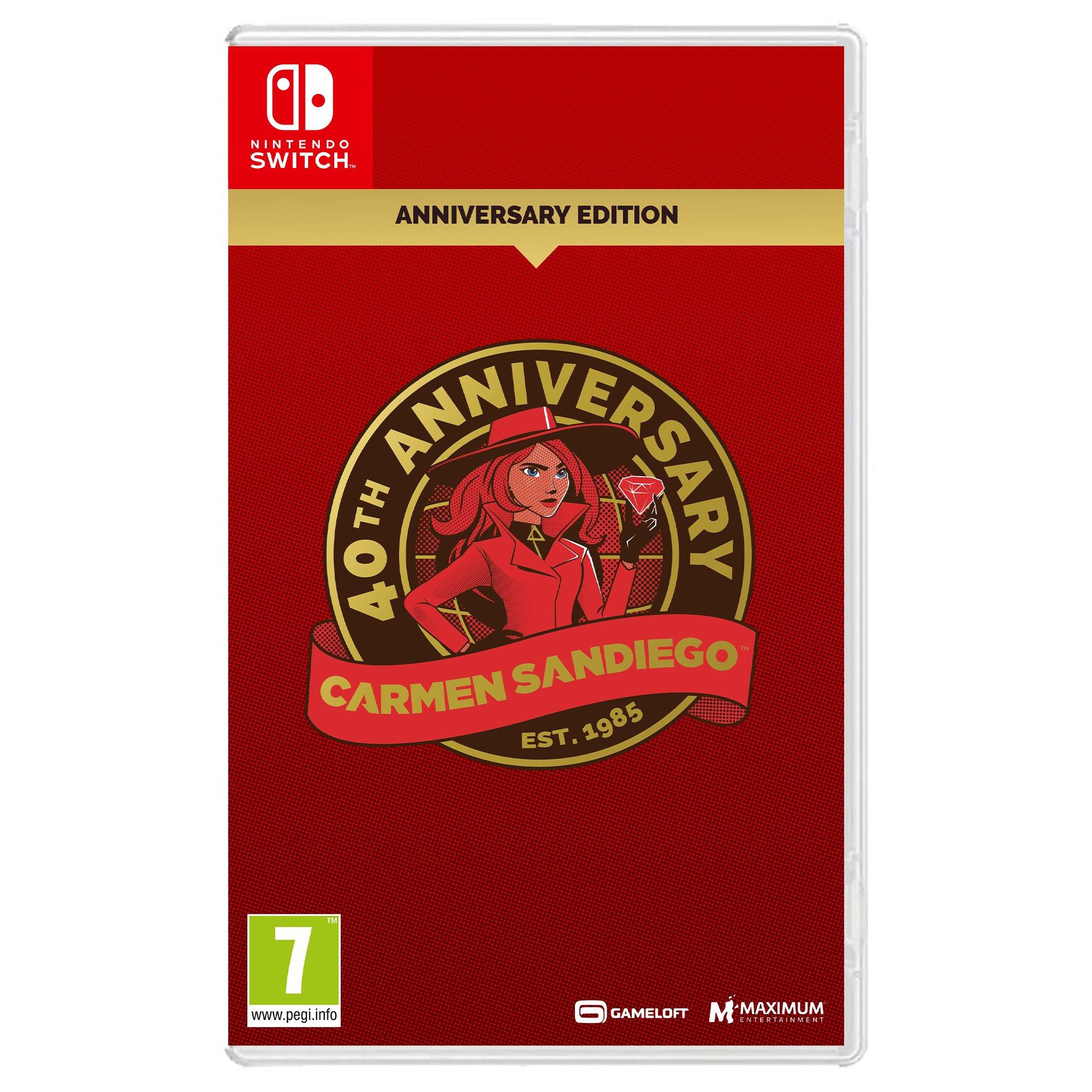 Carmen Sandiego 40th Anniversary Edition Nintendo Switch NEW SEALED Free Postage - Image 12
