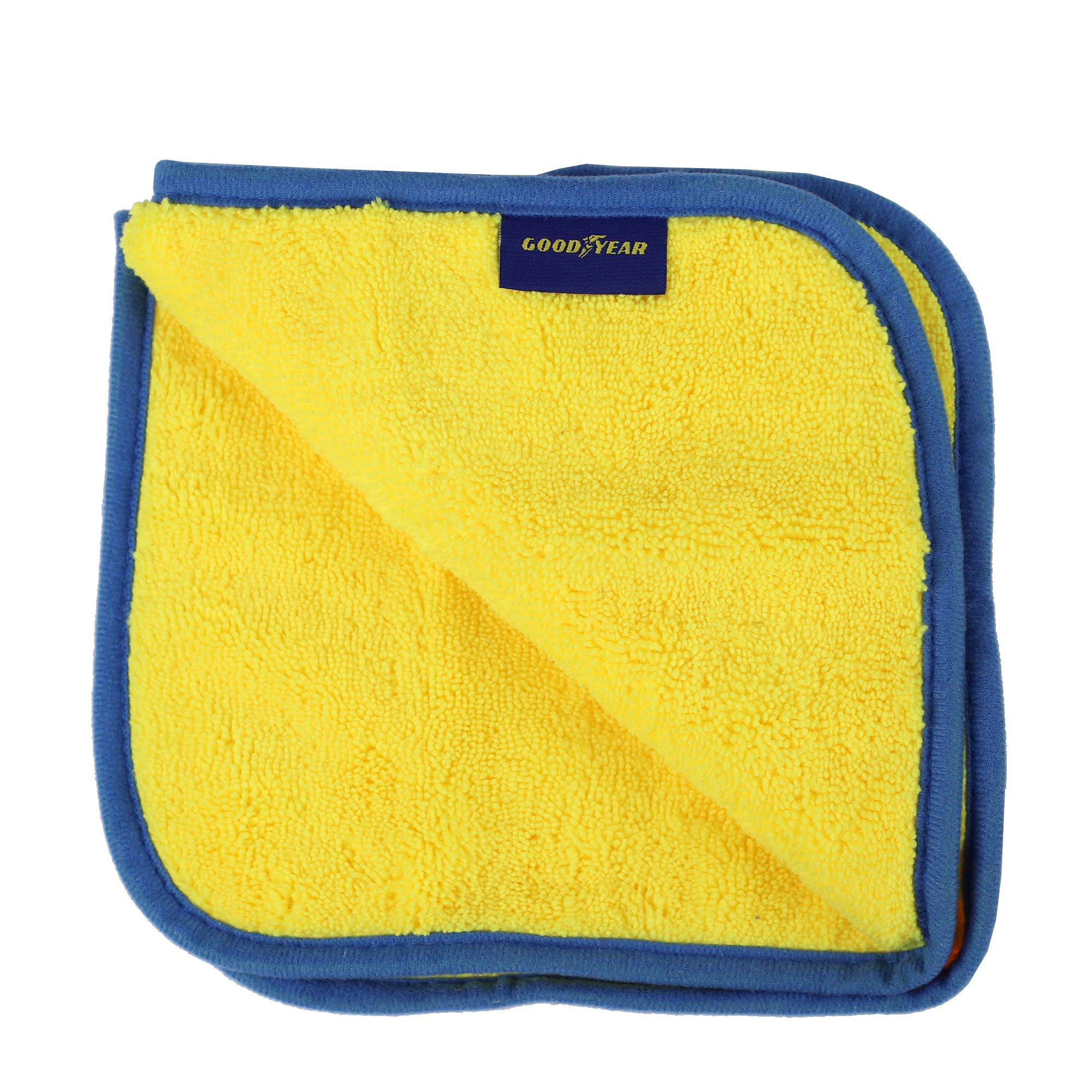 Yellow - Goodyear - Goodyear Microfibre Buffing Cloth - 2