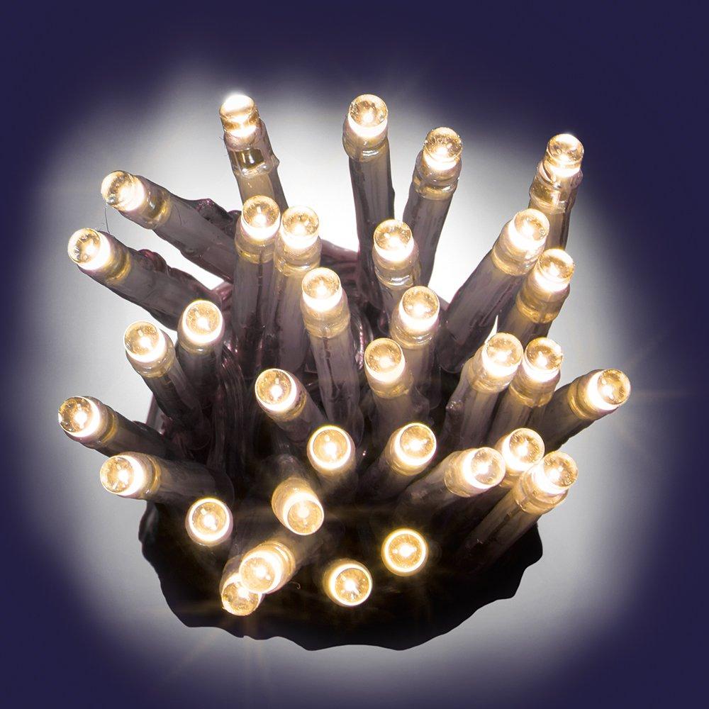 Blanc chaud - The Spirit Of Christmas - 8ft Warm White Indoor and Outdoor LED Lights