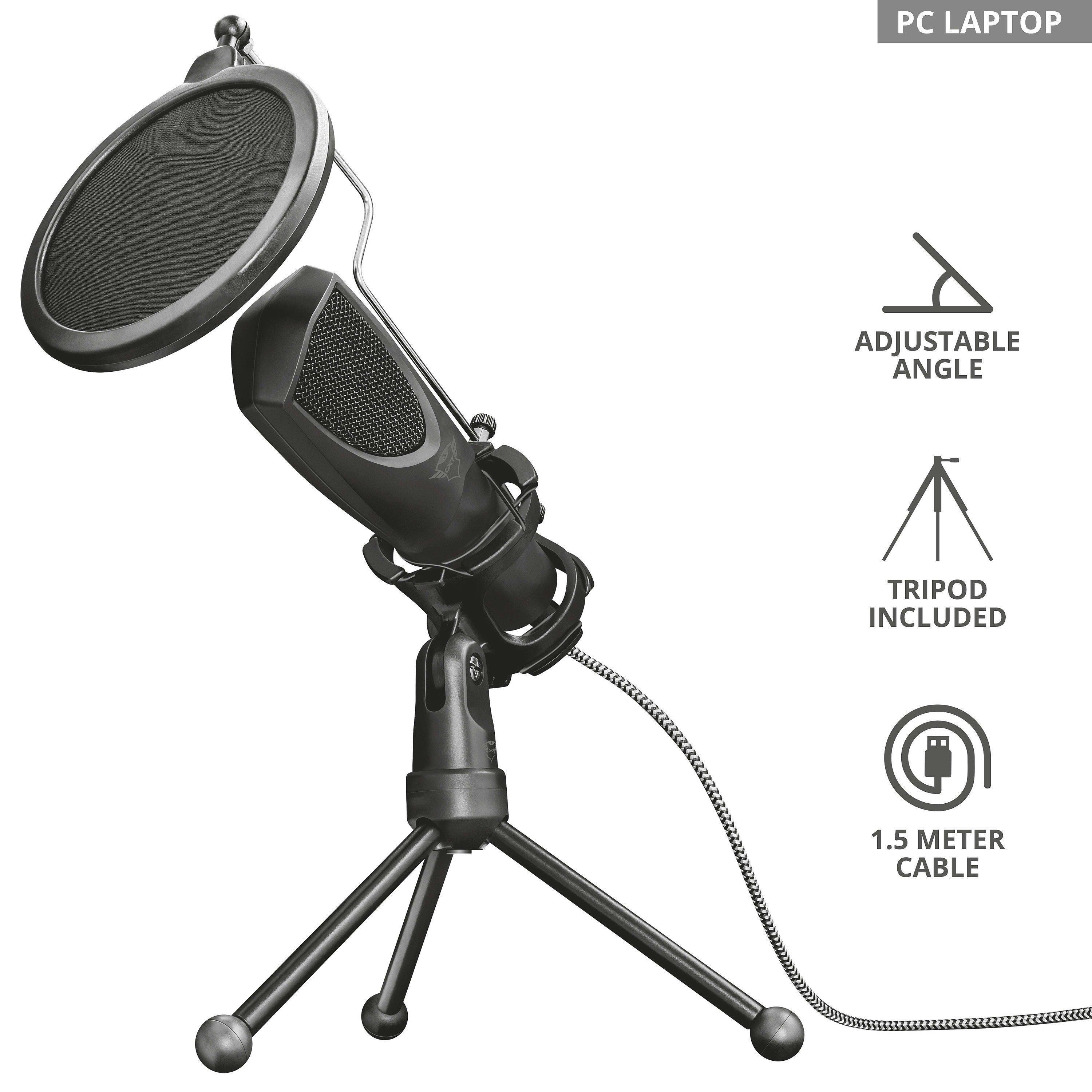 Grises - Trust - Trust GXT232 Mantis Microphone - 3