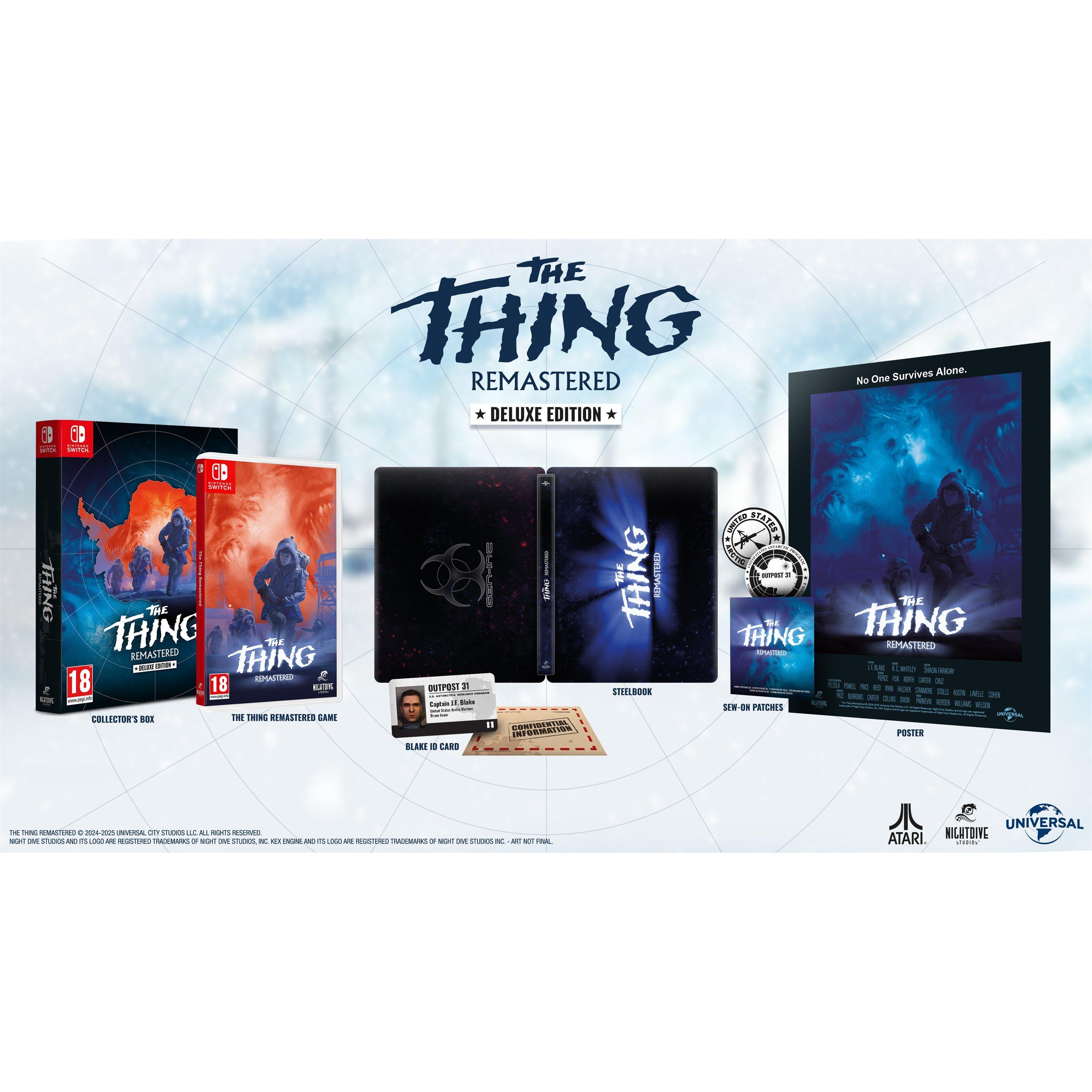 NSW - Atari - The Thing: Remastered: Deluxe Edition - 2