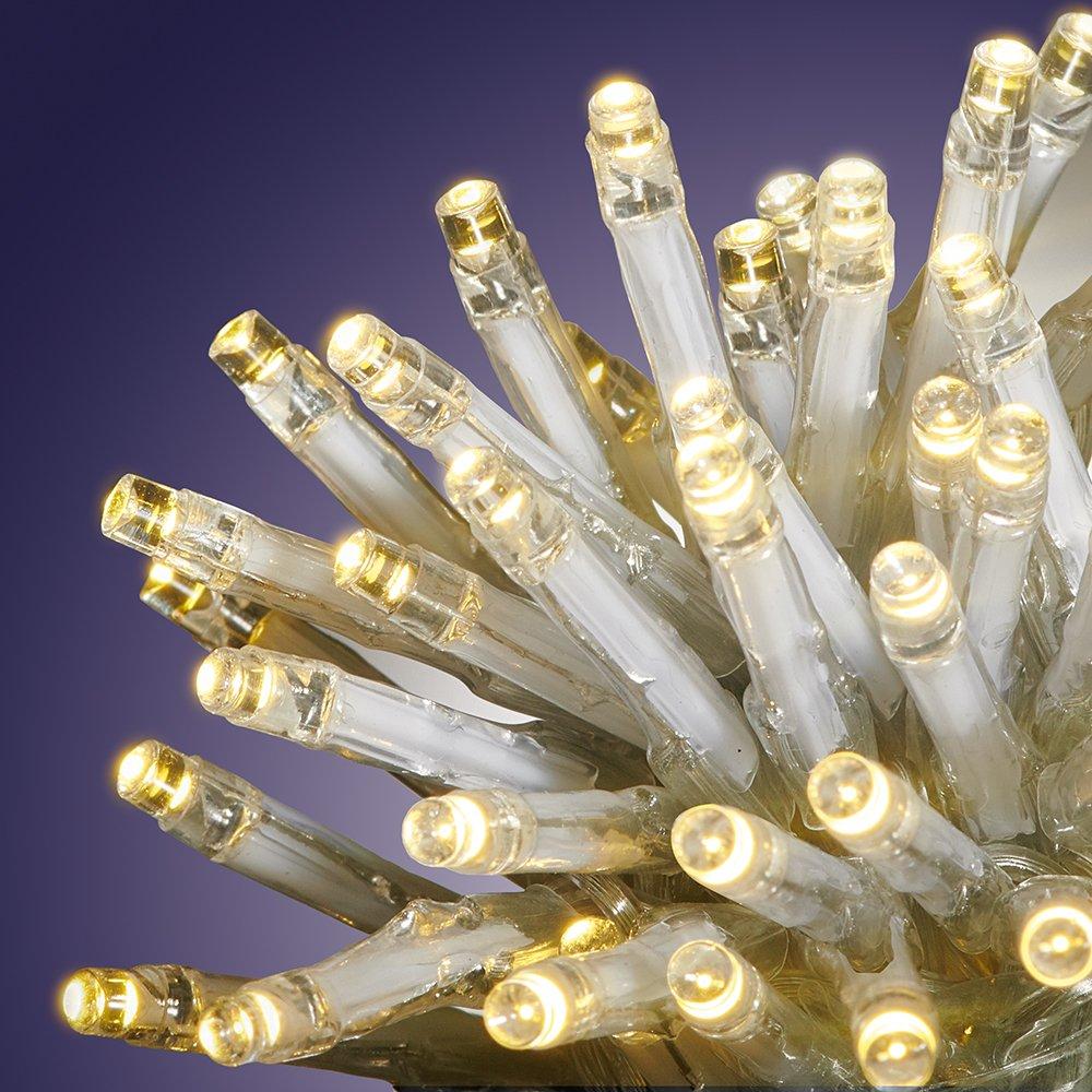 Warm White - The Spirit Of Christmas - 14ft Cool White Mains Operated LED String Lights