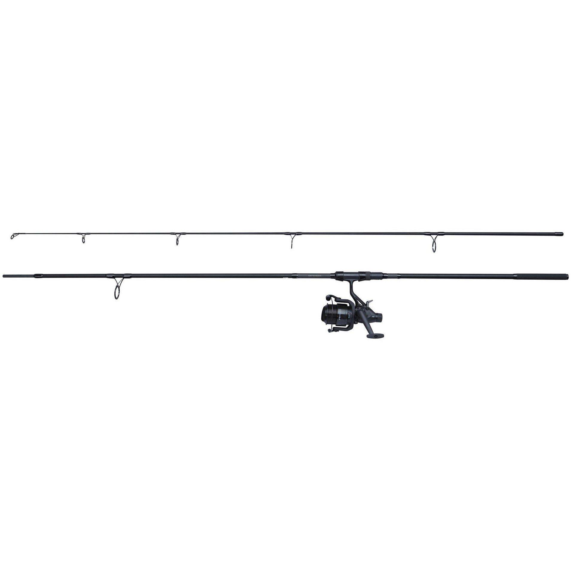 Black - JRC - Adults Defender Combo Fishing Sets - 1
