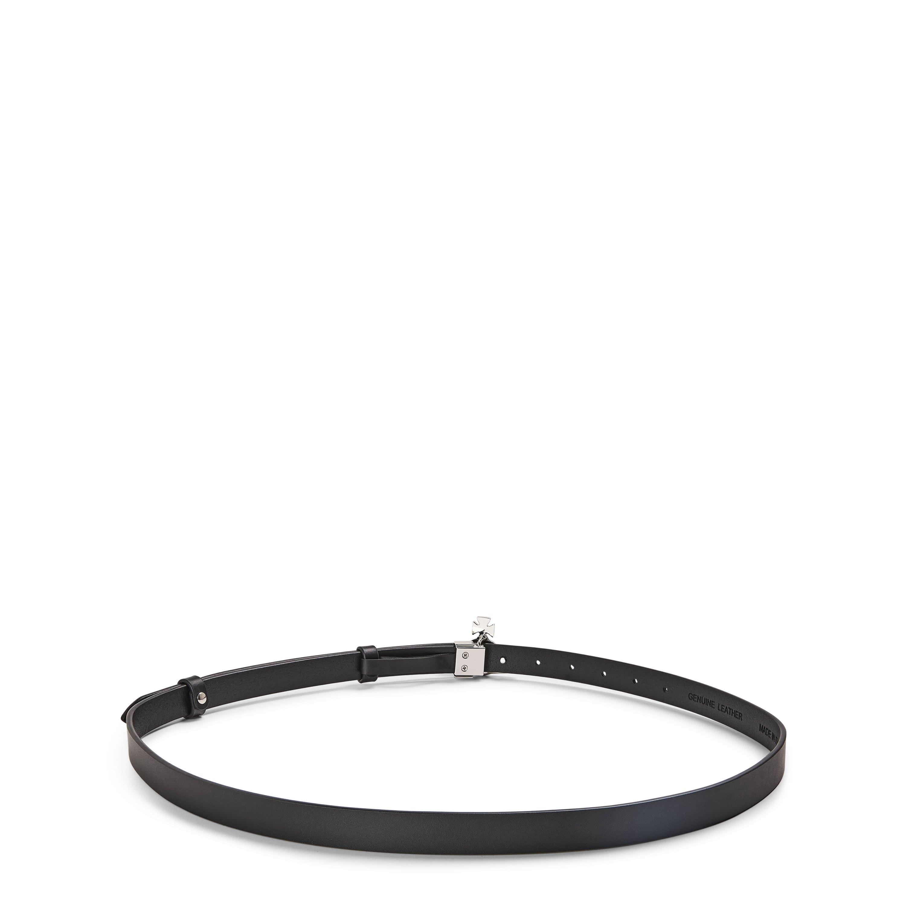 Silver/Black - Vivienne Westwood - Viv Line Orb Belt Sn64 - 2