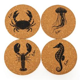 Biba Cork Coaster Set of 4