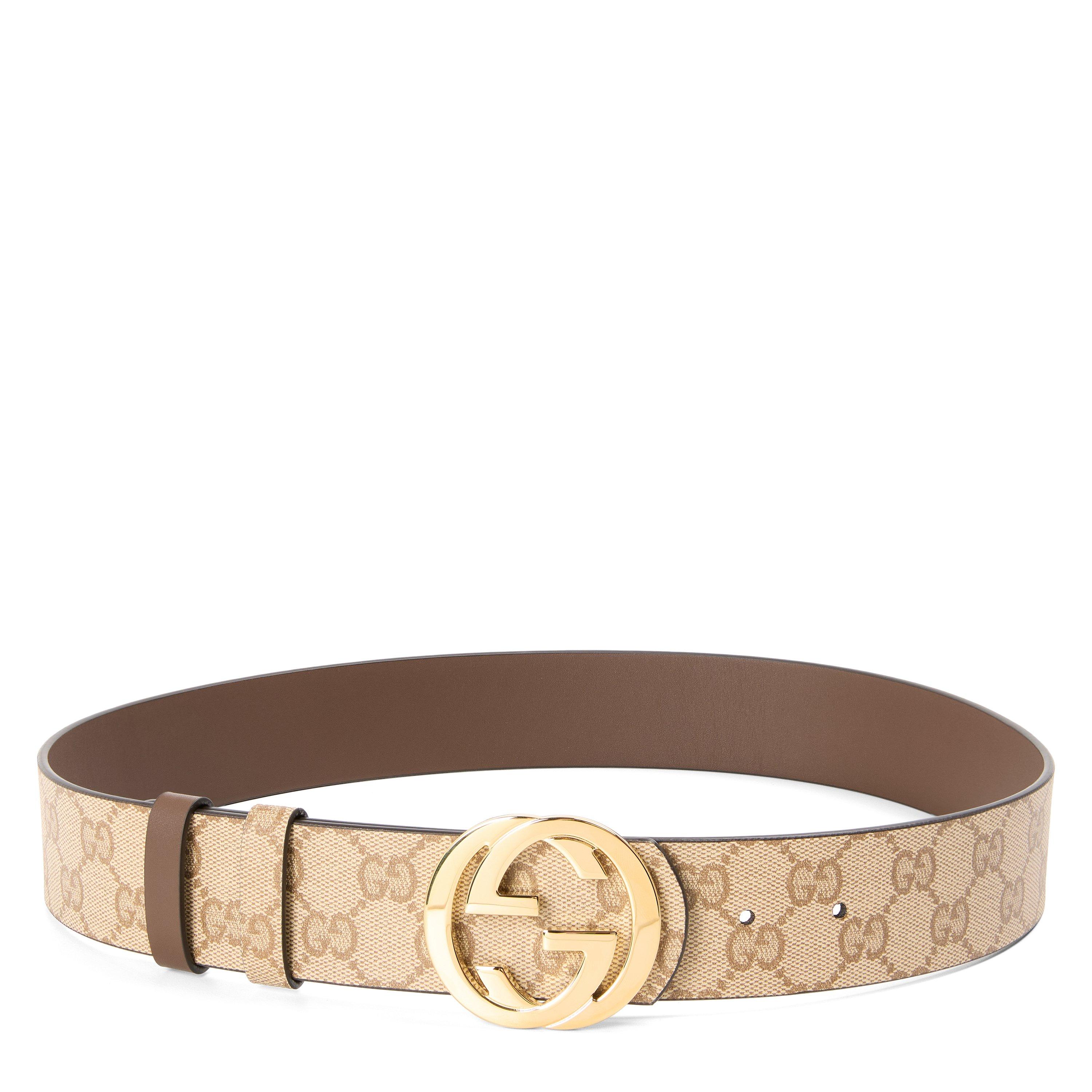 Gold/Beige - Gucci - Gucci Interlocking G Sn64 - 1