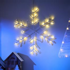 The Spirit Of Christmas 30cm Hang Snowflake 54 White One Size
