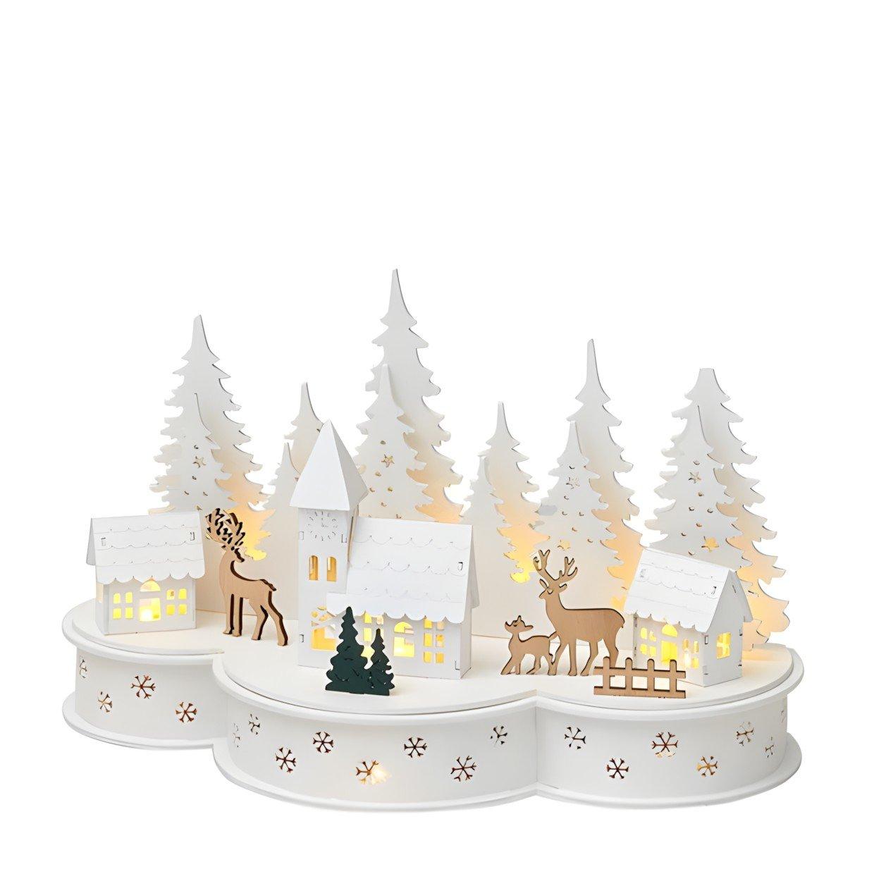 Brown - The Spirit Of Christmas - Scene Ornament 54 Brown One Size - 2