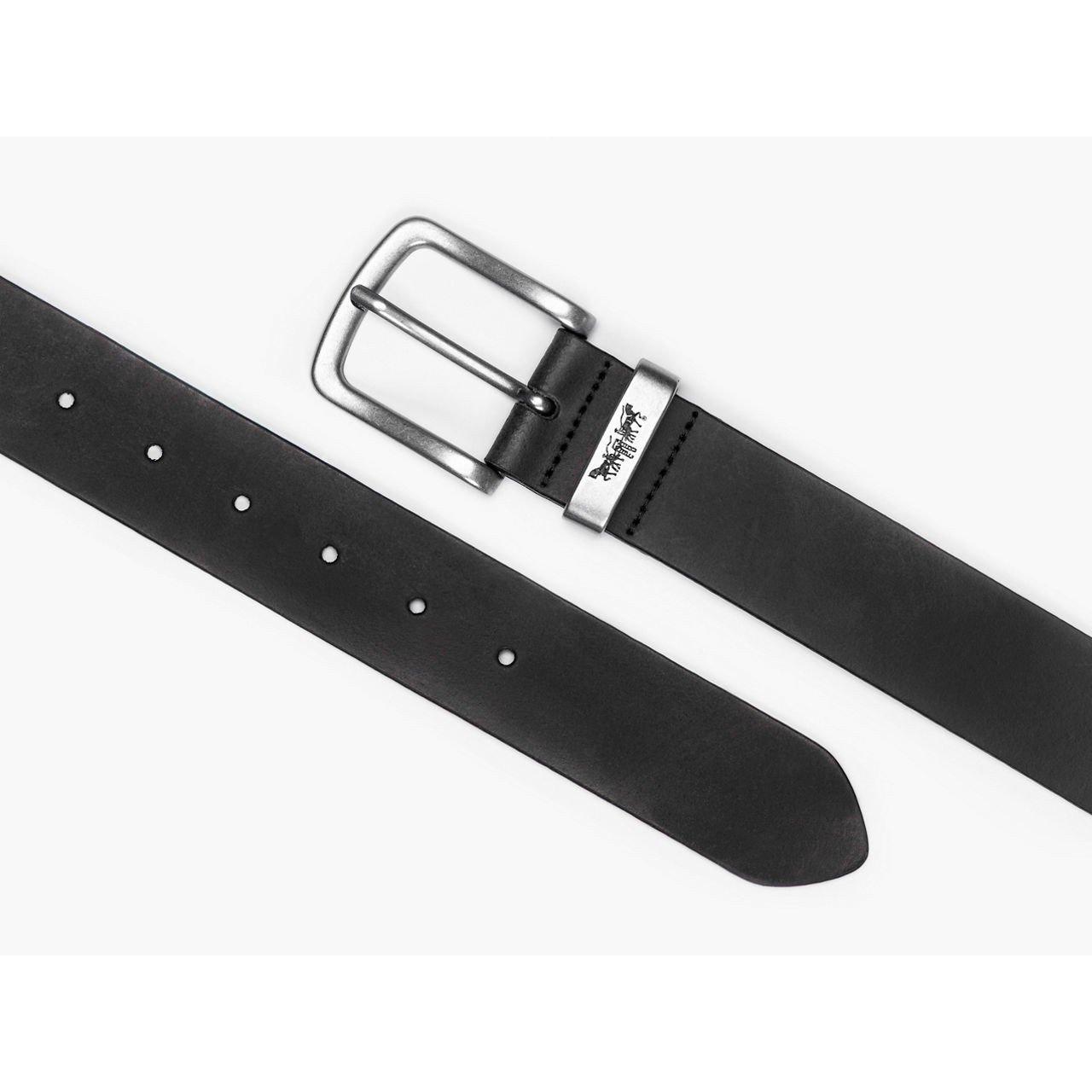 Caviar - Levis - Metal Two Horse Keeper Leather Belt - 2