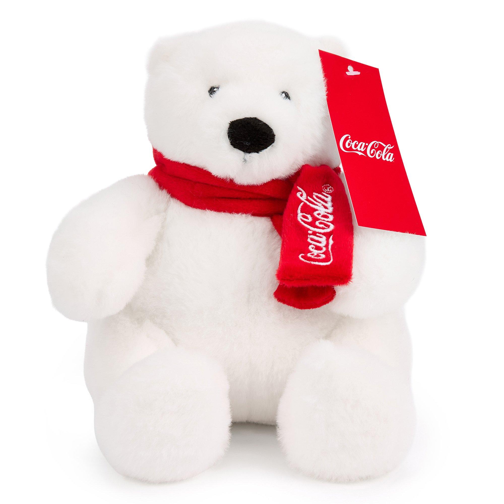 White - Coca Cola - Coca-Cola Officially Licensed Polar Bear Soft Toy 20 cm - 6