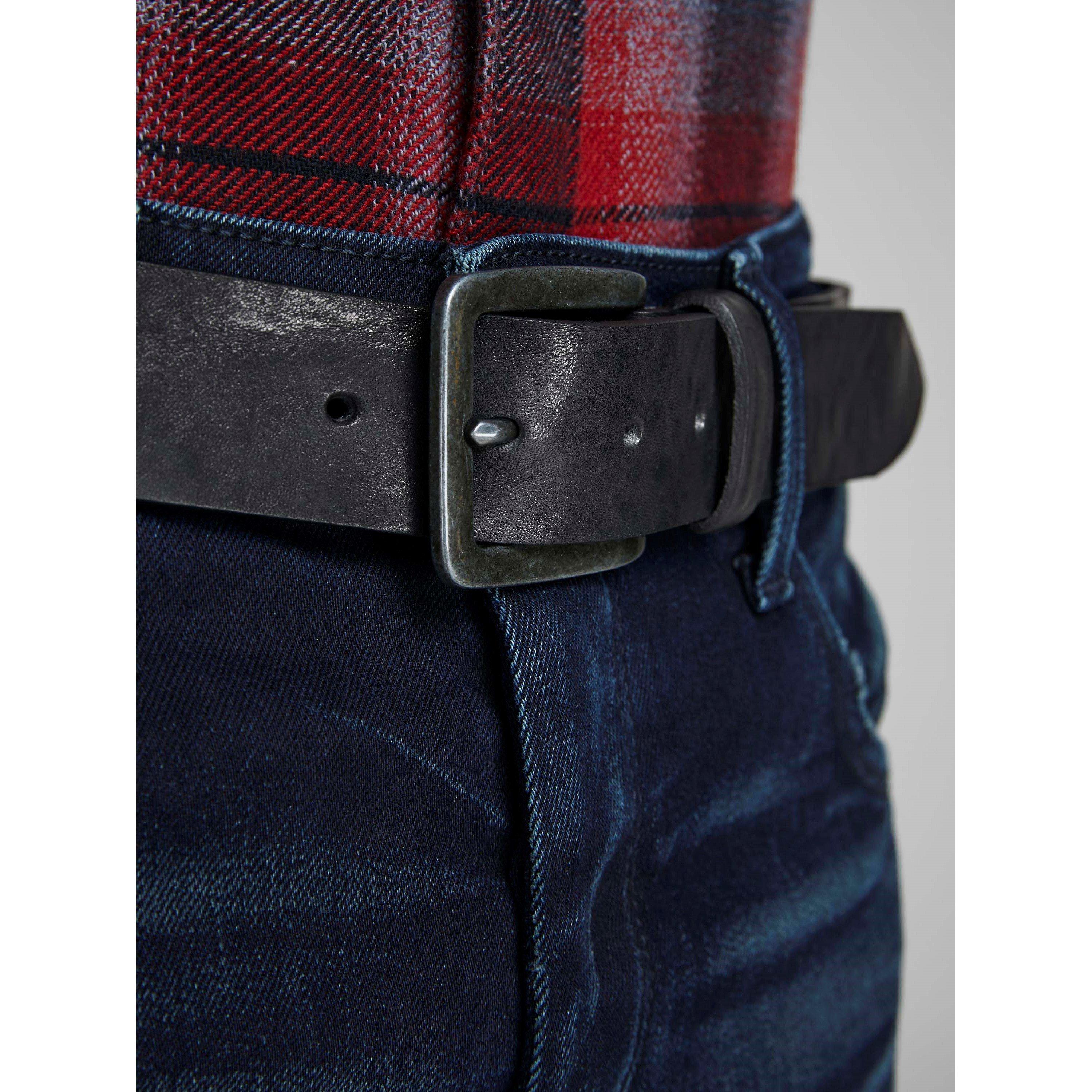 Schwarz - Jack and Jones - Jack Victor Leather Sn63 - 2