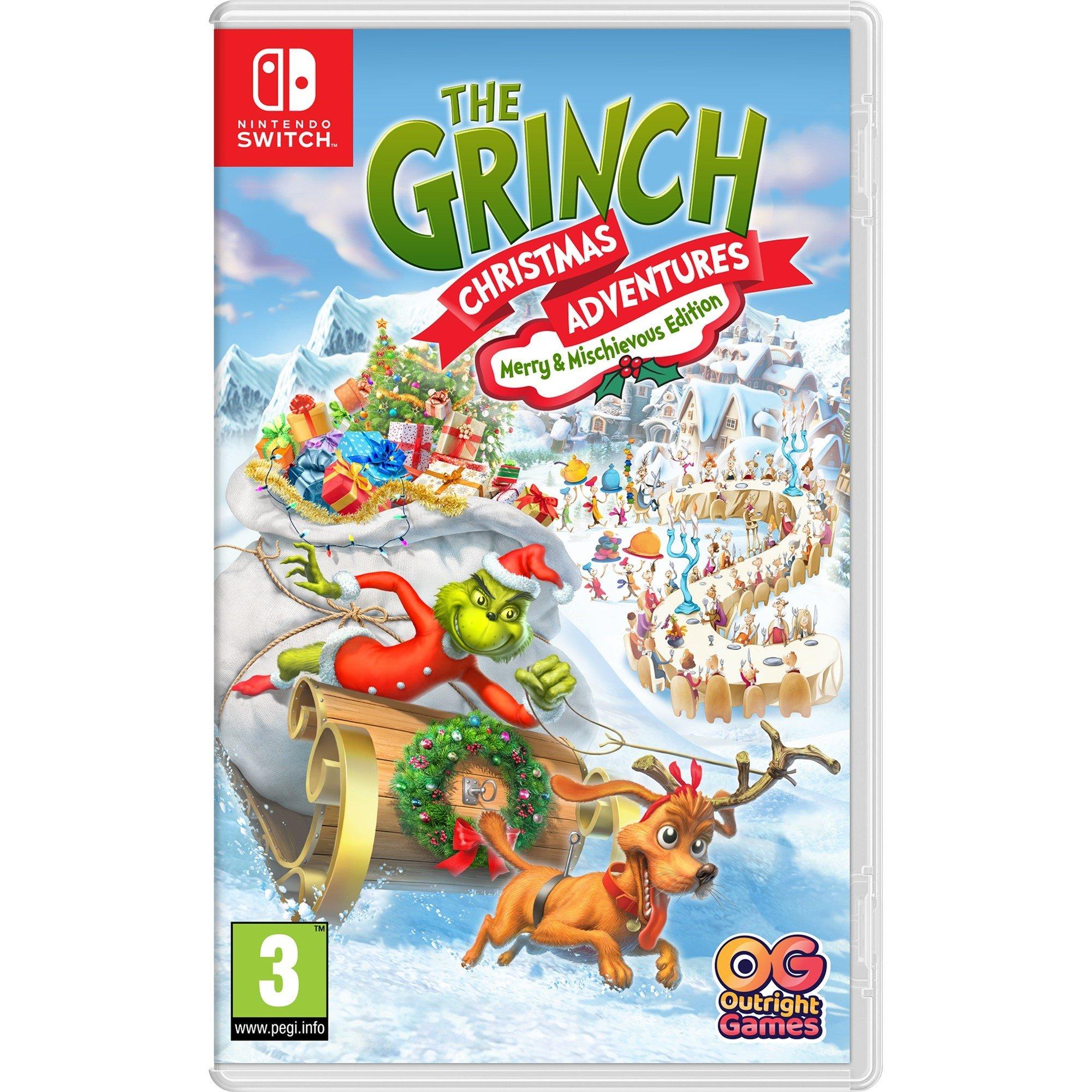 NSW - Bandai Namco Entertainment - BANDAI The Grinch Christmas Adventures: Merry & Mischievous Edition - 1