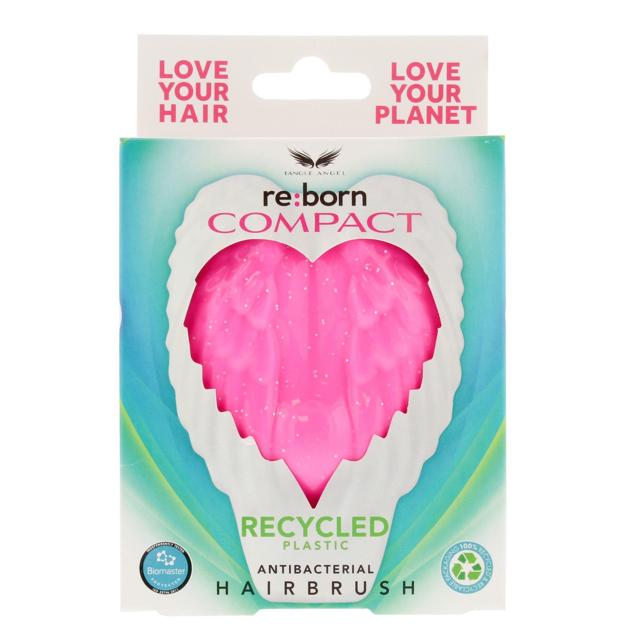 Roze Sparkle - Tangle Teezer - Angel Reborn Compact Hairbrush Ladies - 1