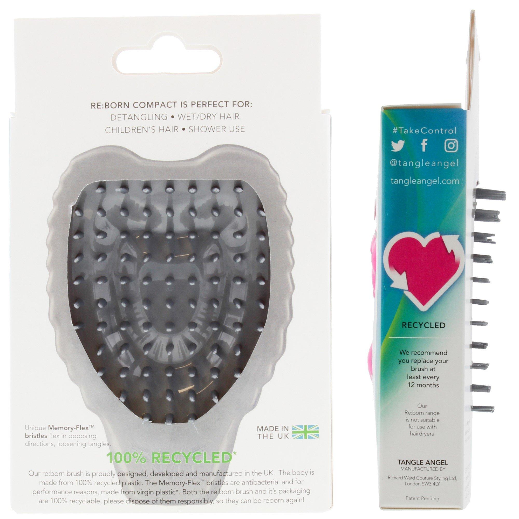 Roze Sparkle - Tangle Teezer - Angel Reborn Compact Hairbrush Ladies - 2