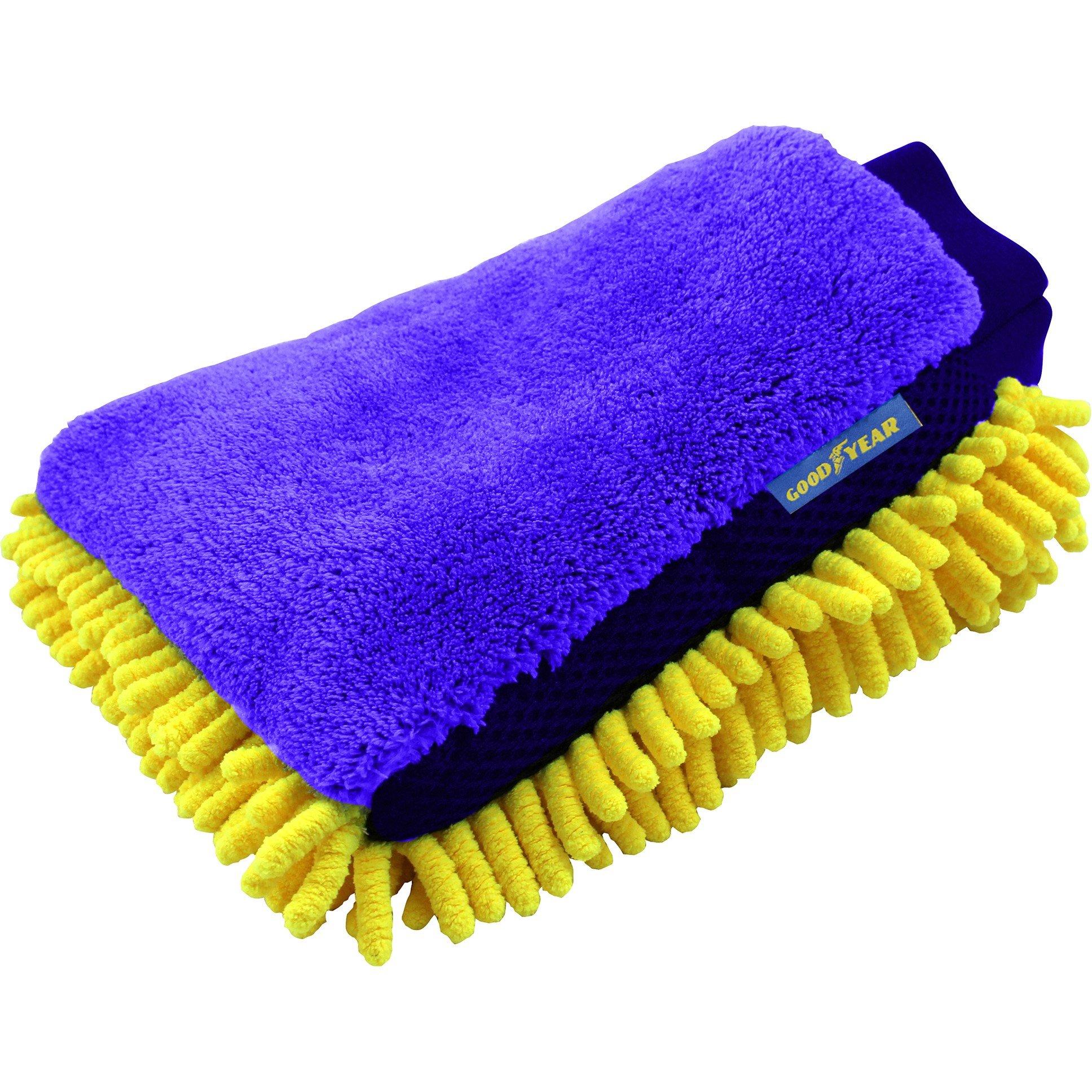 Yellow - Goodyear - Goodyear 2 in 1 Noodle Wash Mitt - 2
