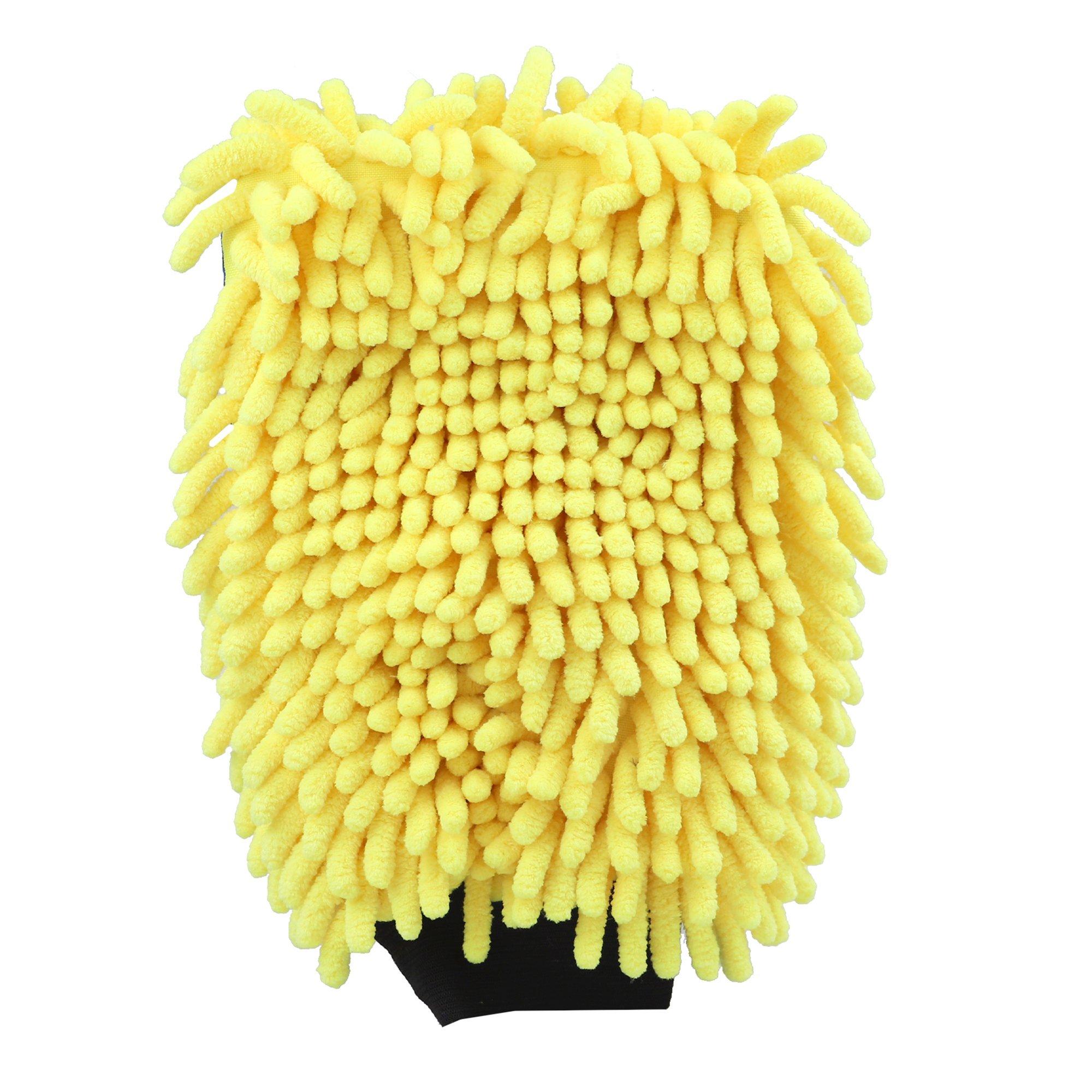 Yellow - Goodyear - Goodyear 2 in 1 Noodle Wash Mitt - 3
