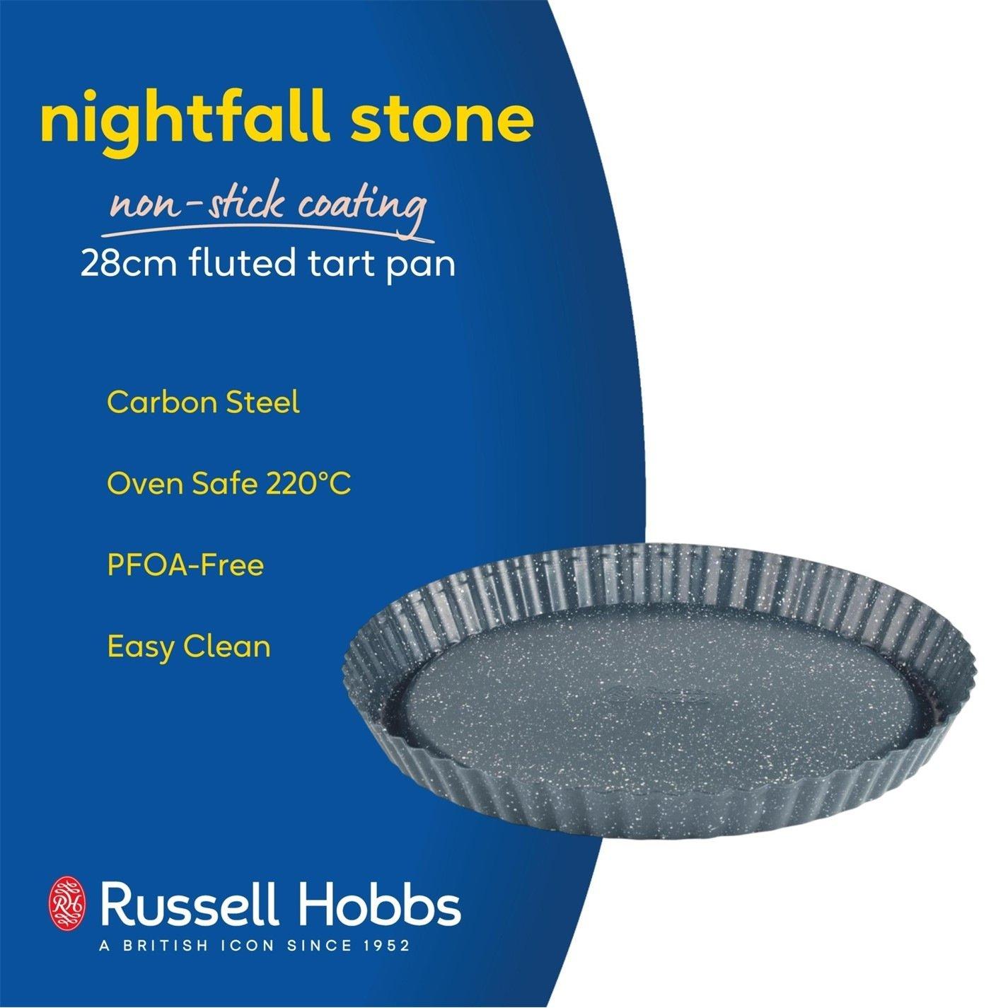 Grey - Russell Hobbs - 28cm Stone TartPan 00 - 2
