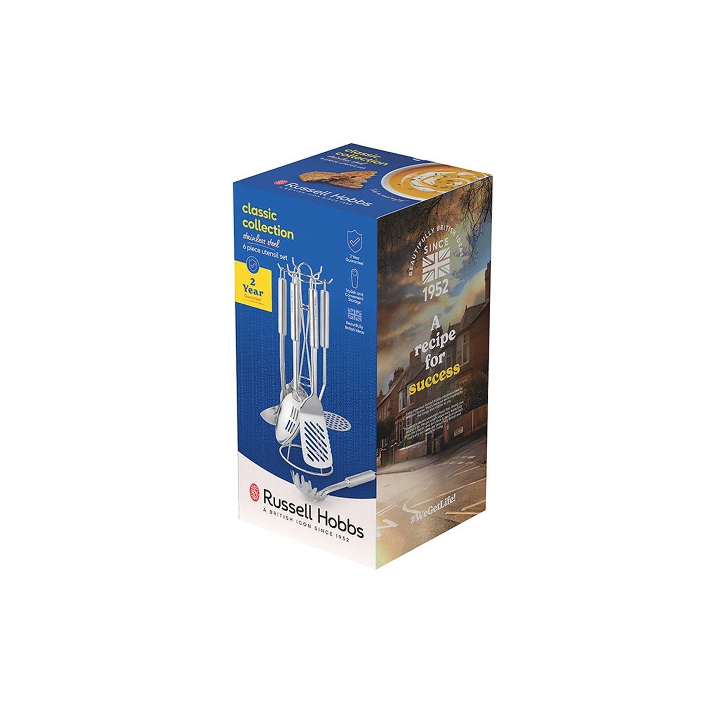 Silver - Russell Hobbs - 6pc Utensil Set 00 - 2