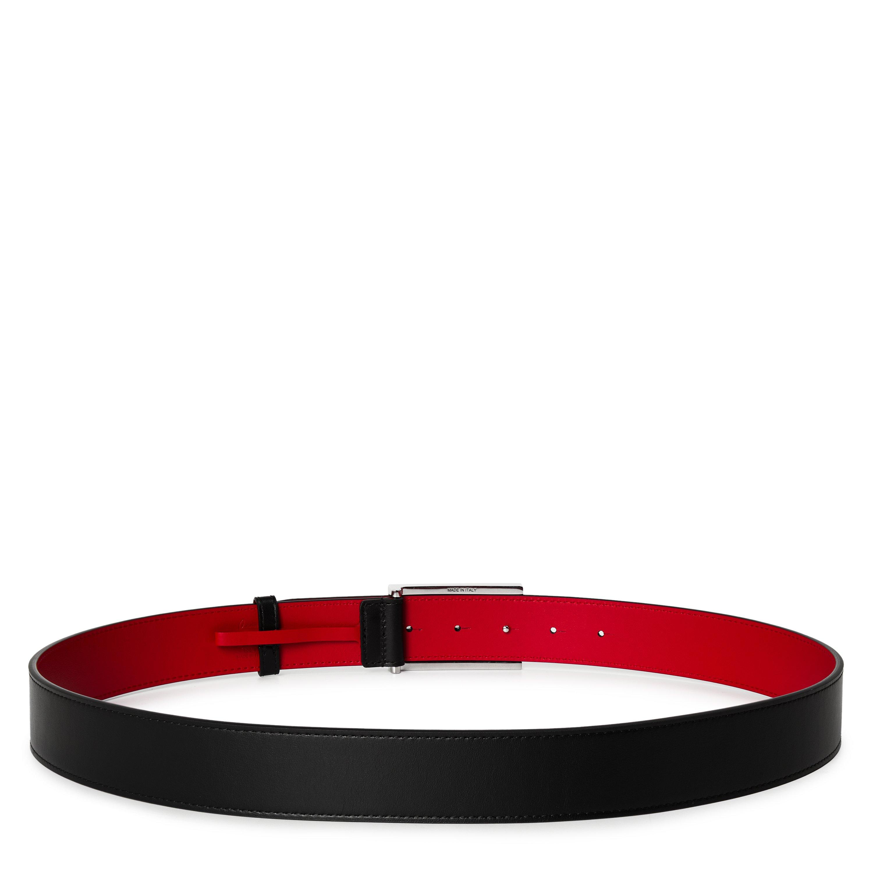 Black Café Gun - Christian Louboutin - Chr Canopy Belt 35mm Sn64 - 2