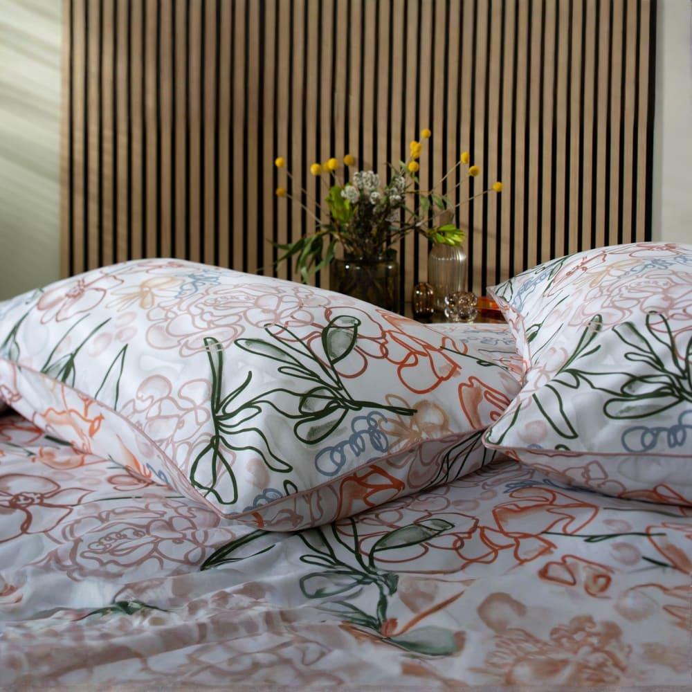 Naive Floral - Deyongs - Naive Floral Cotton Duvet Cover Set - 4