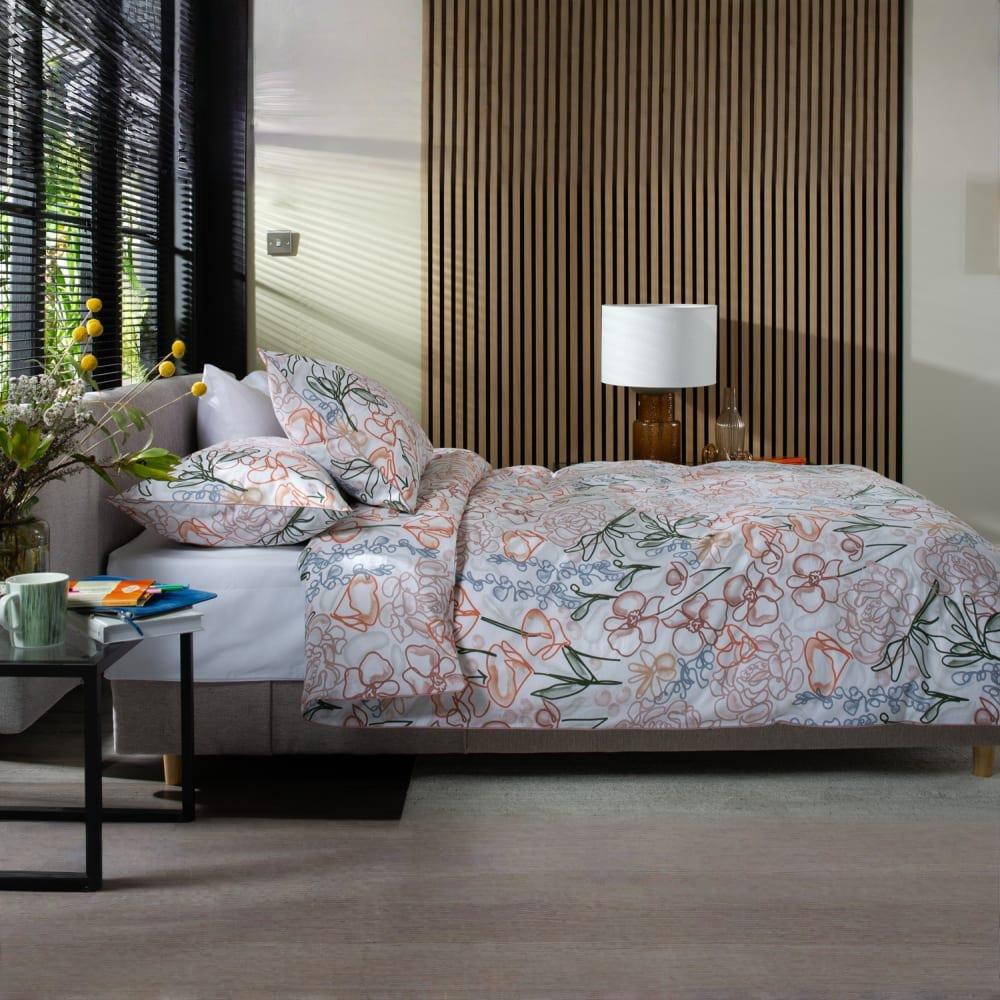 Naive Floral - Deyongs - Naive Floral Cotton Duvet Cover Set - 5