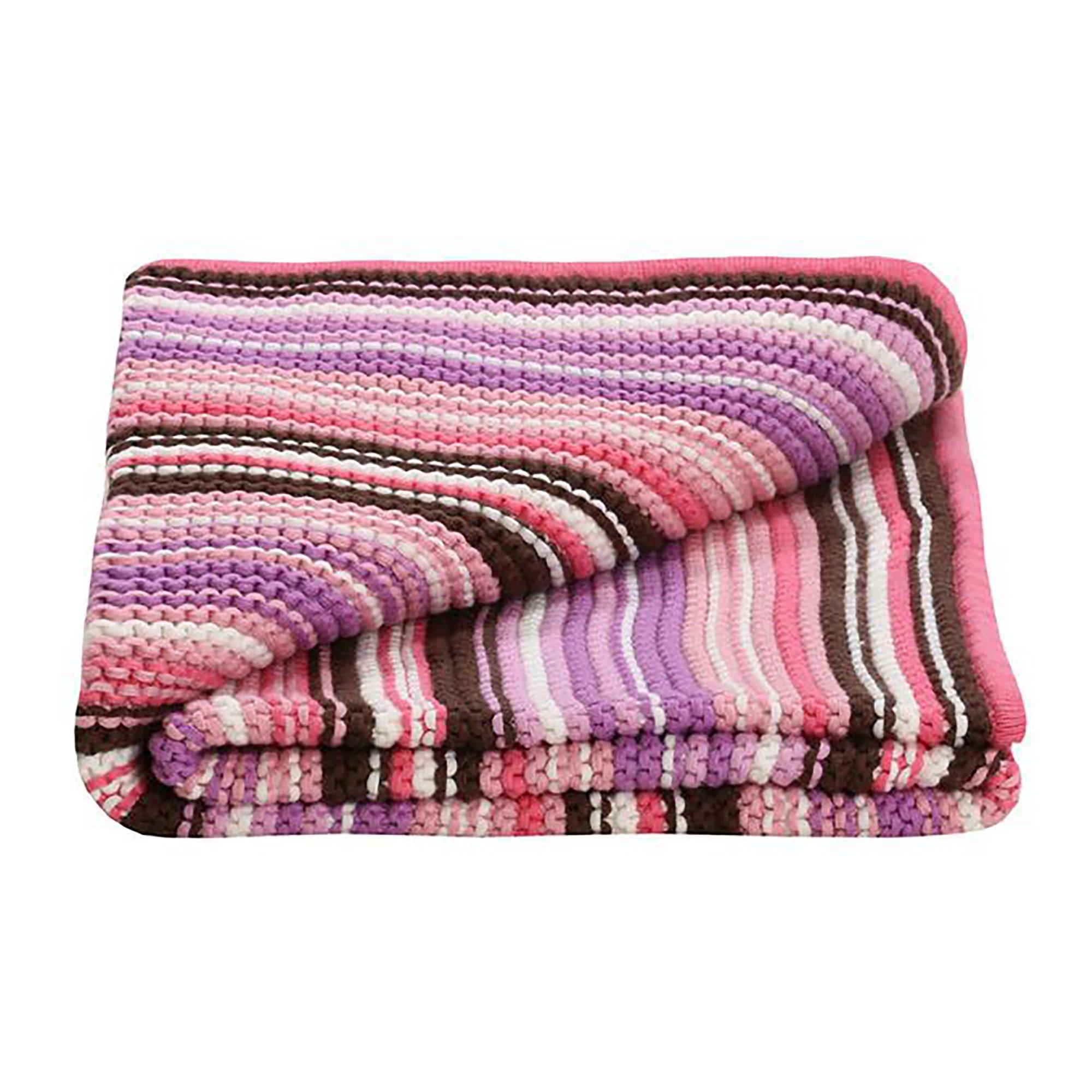 Rosa - Lilly and Sid - Kids' Knitted Blanket - 1