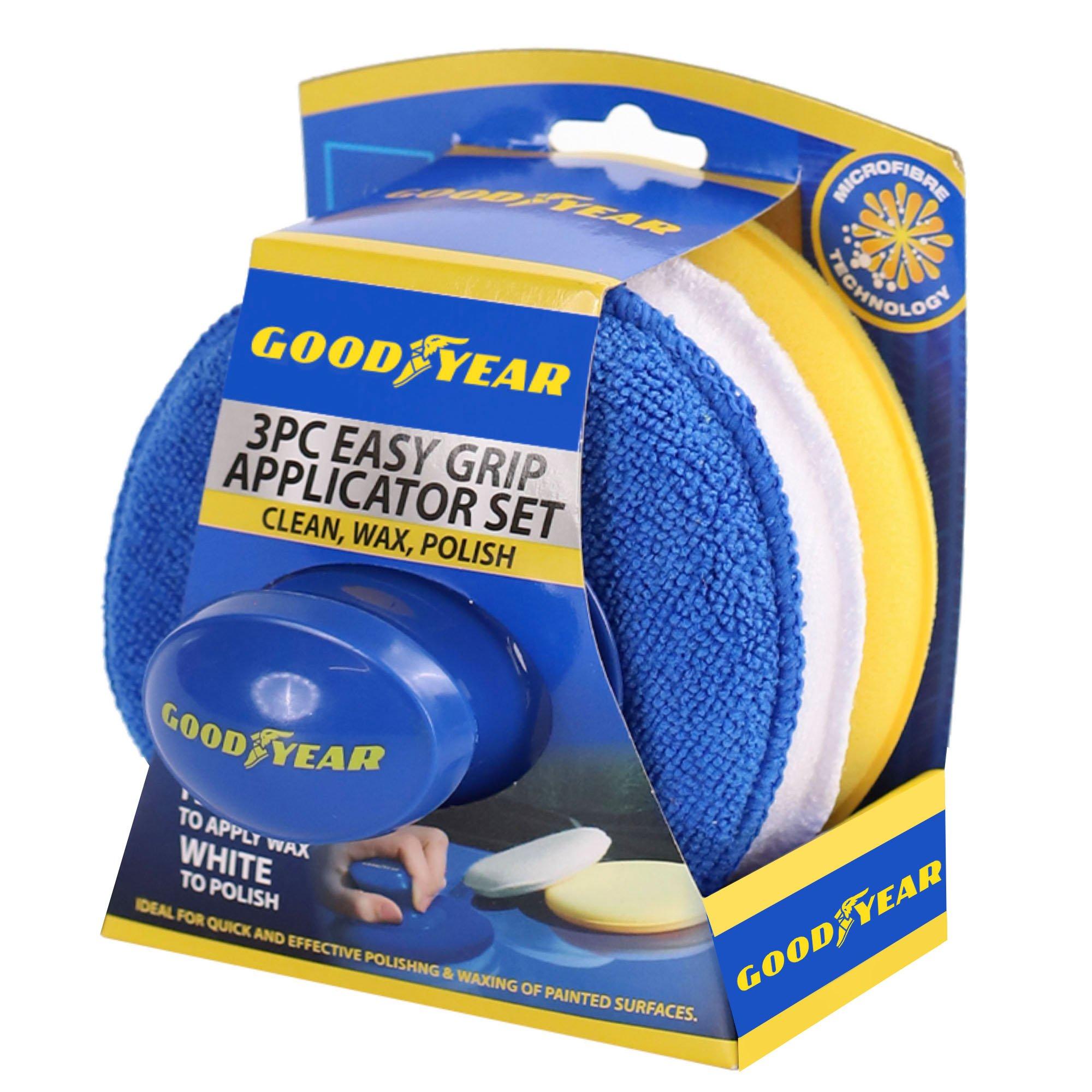 Goodyear  3 Piece Easy Grip Applicator Set - 