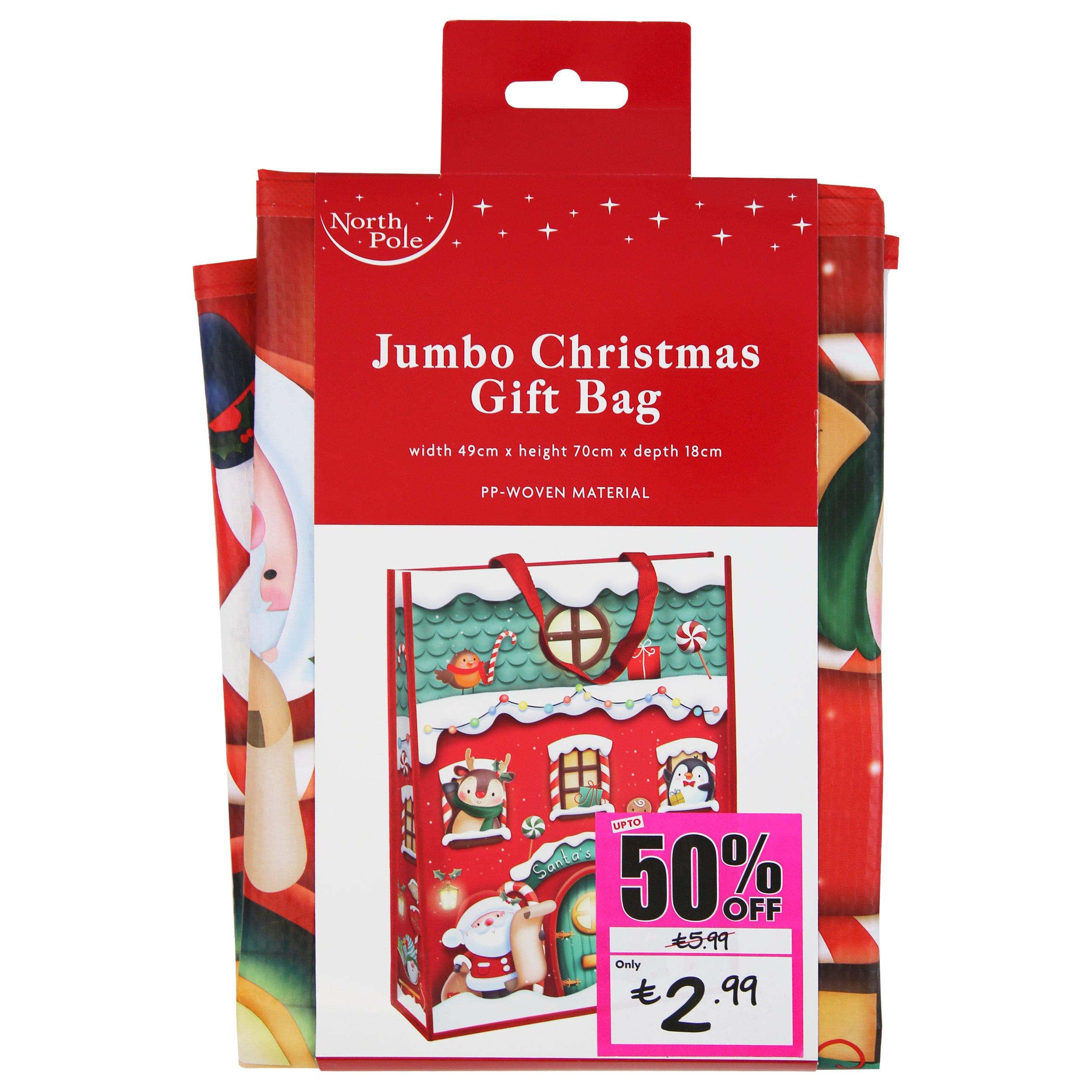 Xmas - North Pole - Adults XL Woven Gift Bags - 1
