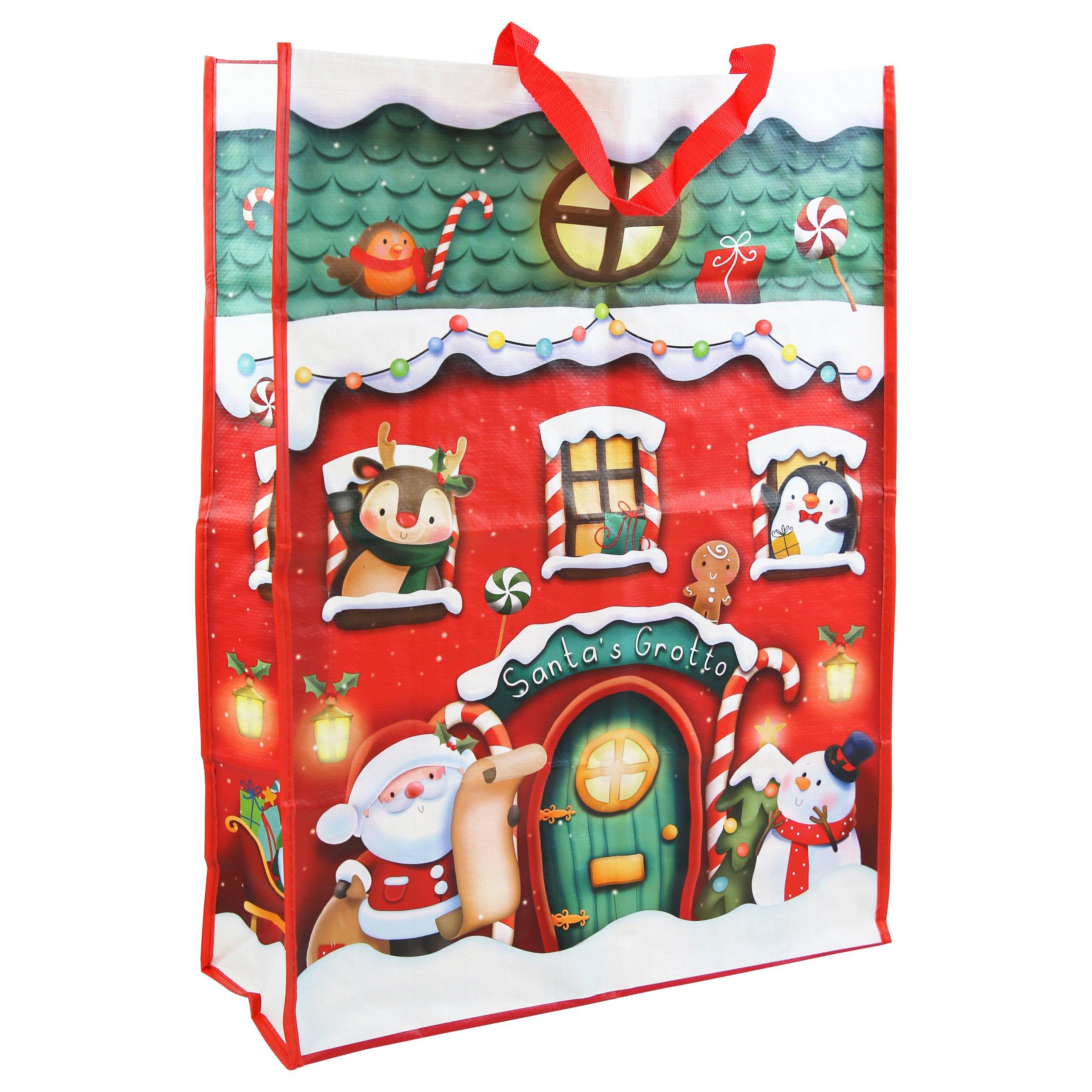 Xmas - North Pole - Adults XL Woven Gift Bags - 3